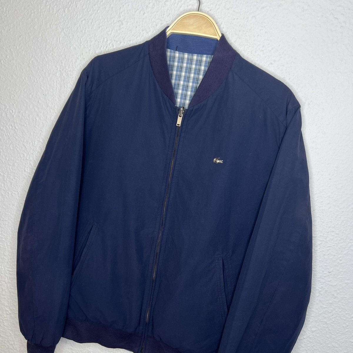 Lacoste VINTAGE REVERSEABLE LACOSTE BOMBER MADE IN FRANCE 80S OR 90S Size US M / EU 48-50 / 2 - 4 Thumbnail