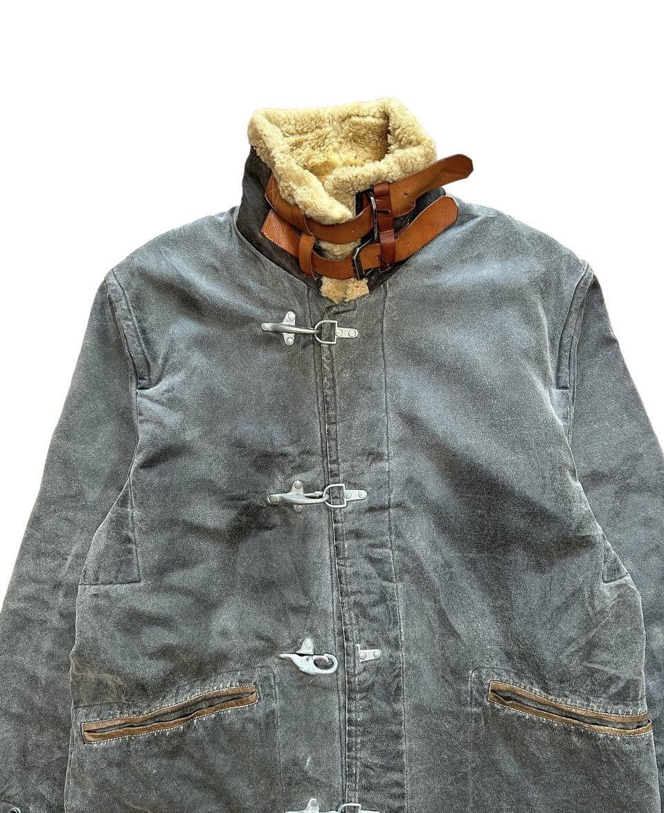 Avirex Vintage Avirex Shearling Leather Clasp Jacket Size US M / EU 48-50 / 2 - 2 Thumbnail