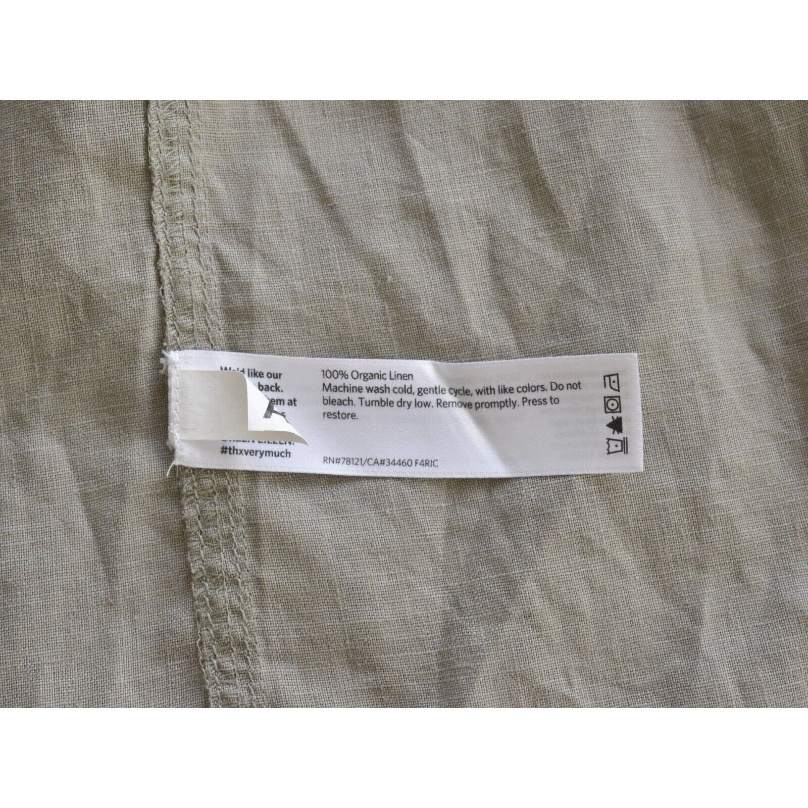Eileen Fisher EILEEN FISHER Lightweight Waxed Coated Linen Moto Jacket L Size L / US 10 / IT 46 - 7 Thumbnail