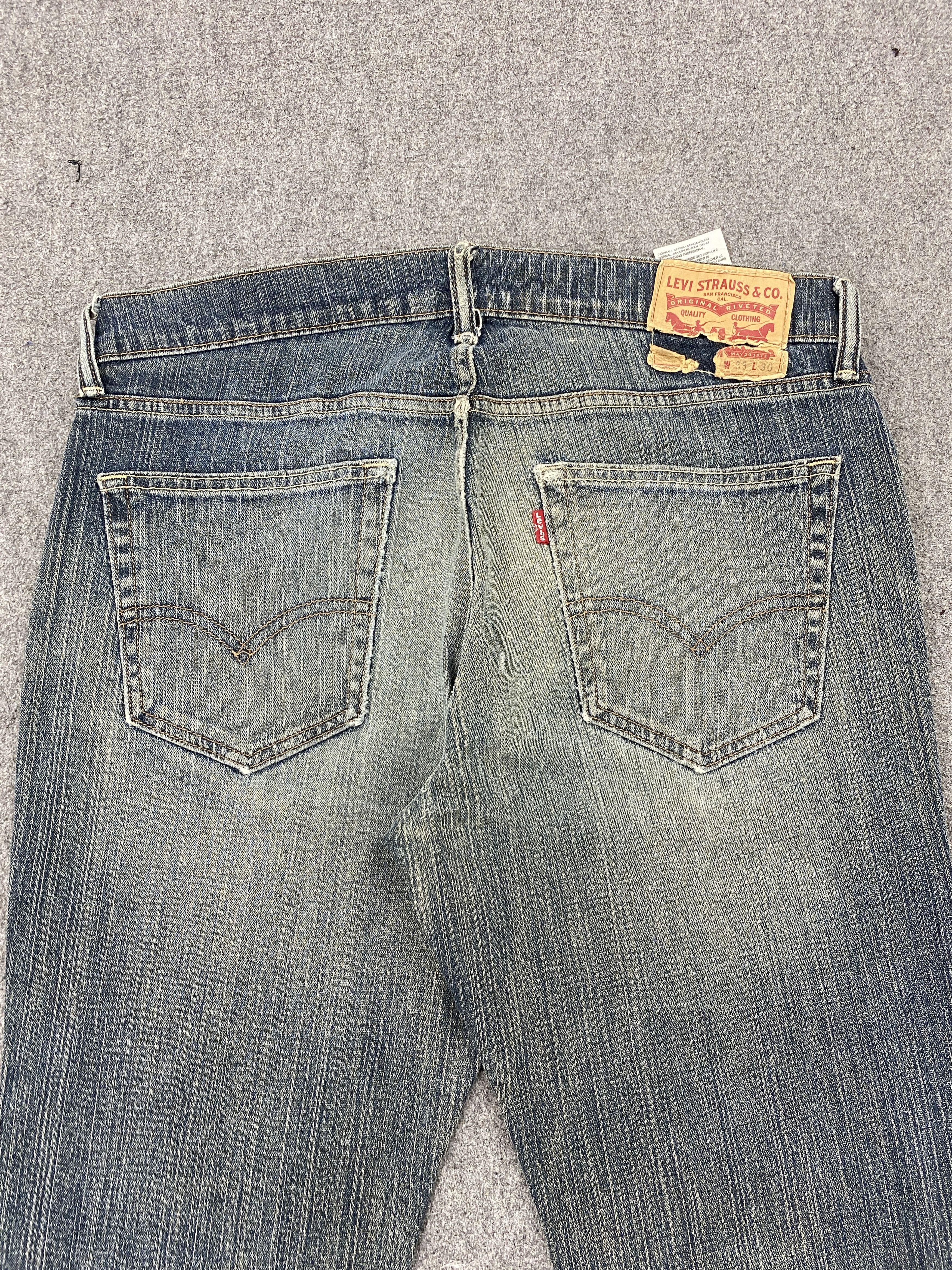 Levi's × Vintage Vintage Levis 559 Faded Blue Jeans DP2333 Size US 33 - 4 Thumbnail
