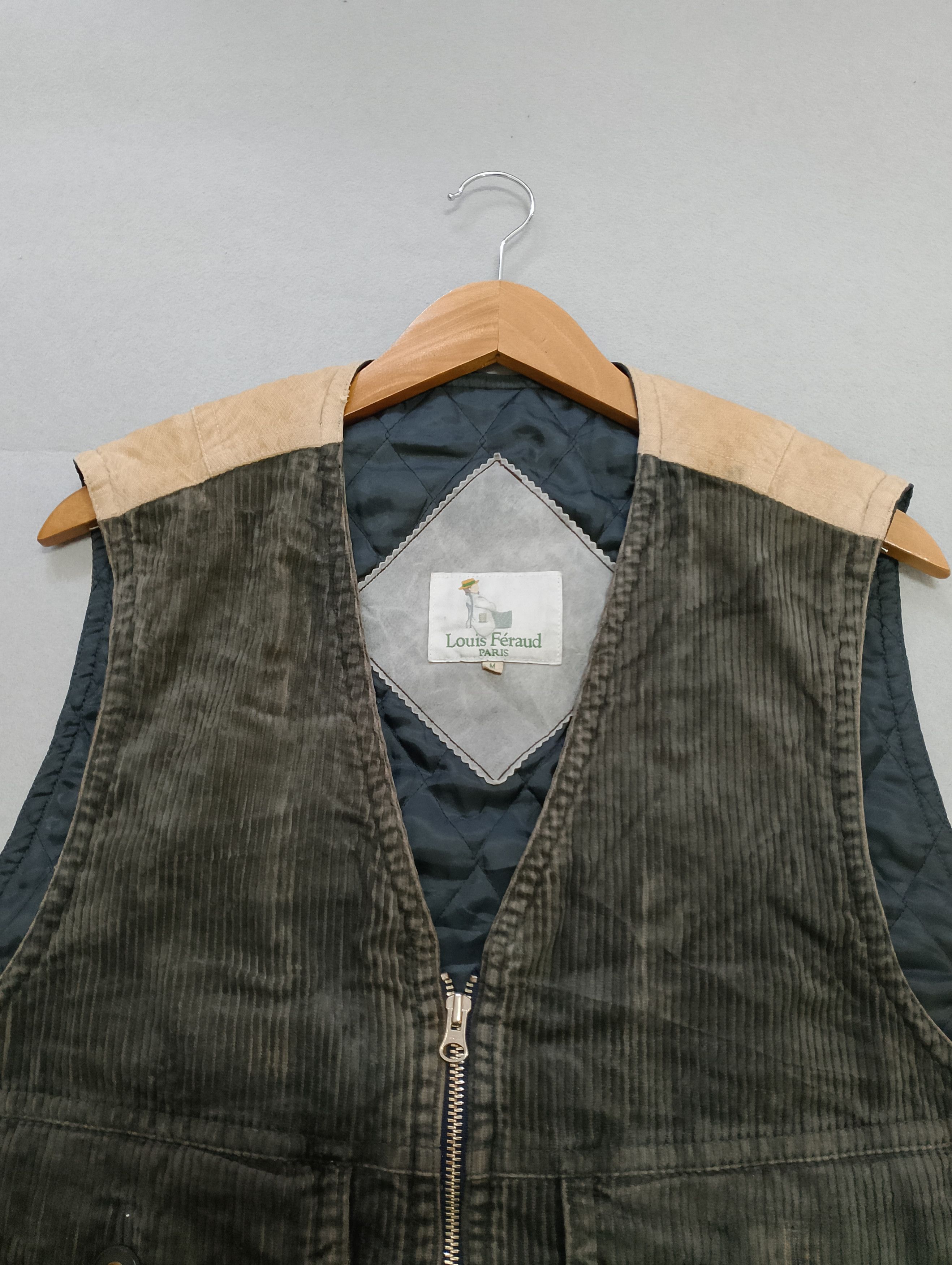 Louis Feraud Vintage Y2K Louis Feraud Corduroy Hunting Vest Size US M / EU 48-50 / 2 - 2 Thumbnail