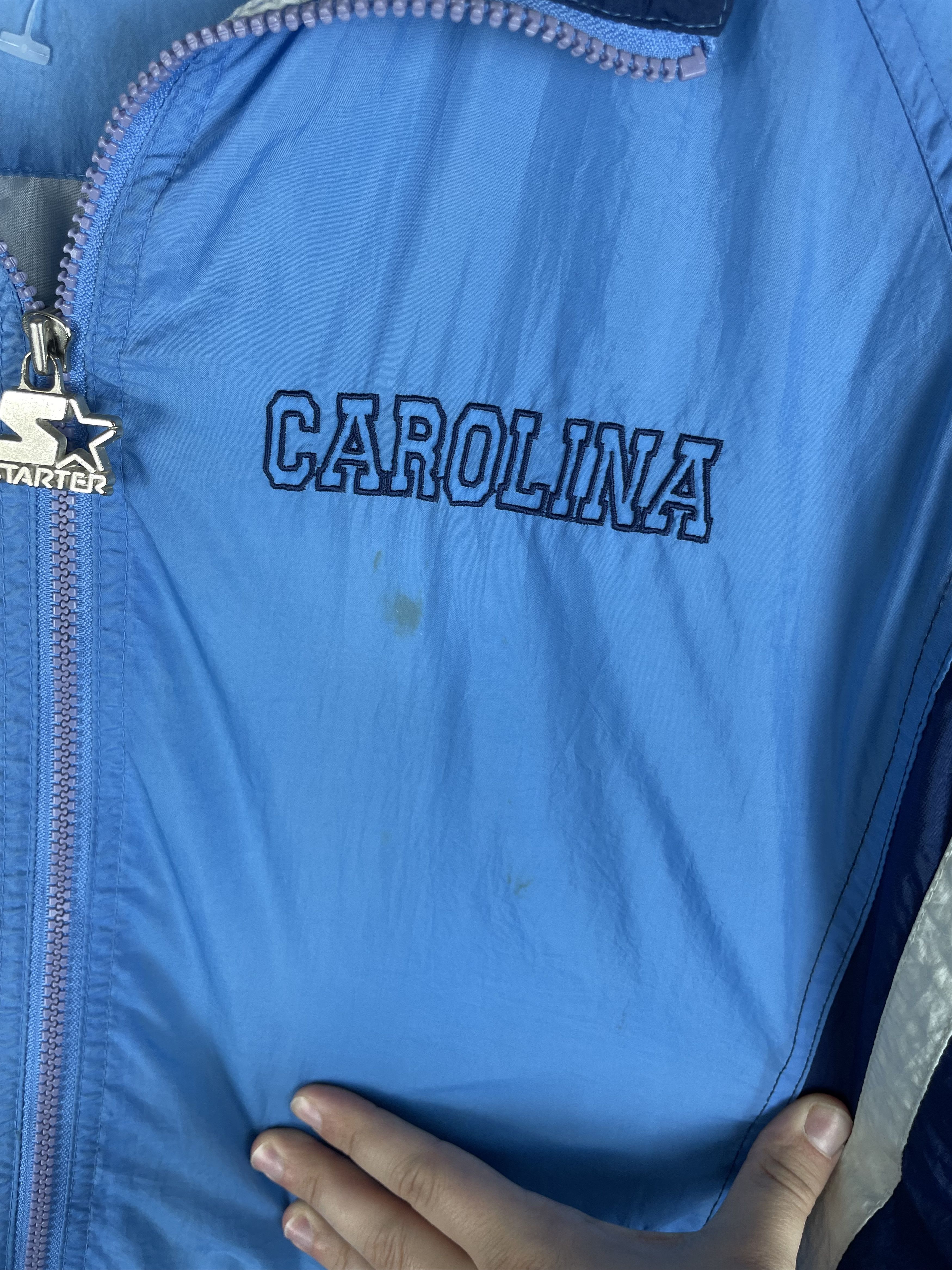 Starter Starter Jacket Carolina Tar Heels Size US XL / EU 56 / 4 - 8 Thumbnail
