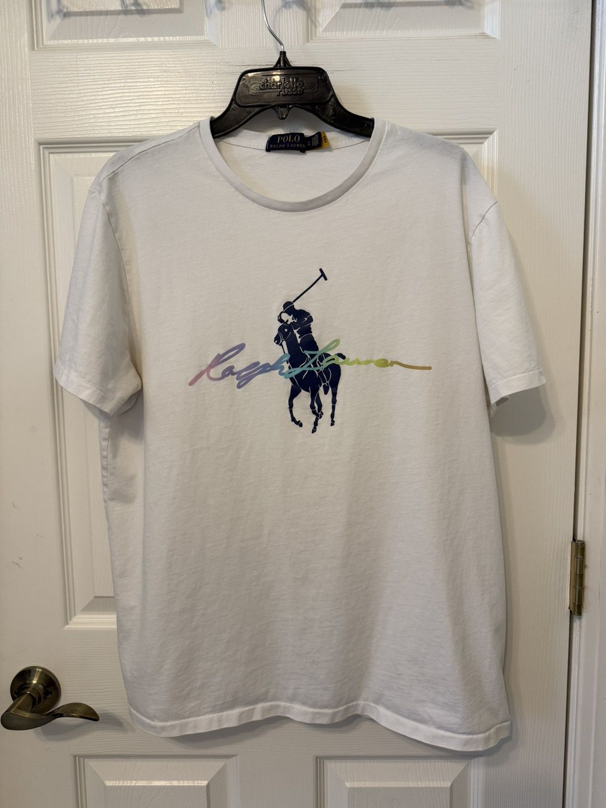 Polo Ralph Lauren Polo Ralph Lauren Big Pony t-shirt Rainbow Pastel Graphic Size US L / EU 52-54 / 3 - 2 Thumbnail
