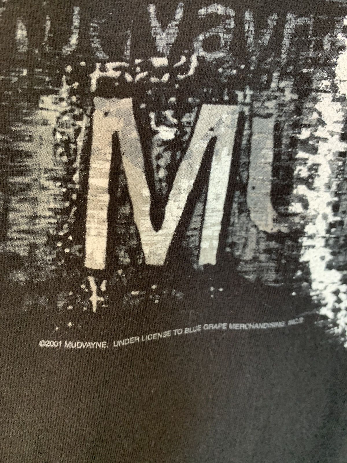 Band Tees × Vintage *RARE* Vintage Mudvayne I Am Nothing 2001 Band Art T-Shirt Size US XL / EU 56 / 4 - 5 Thumbnail