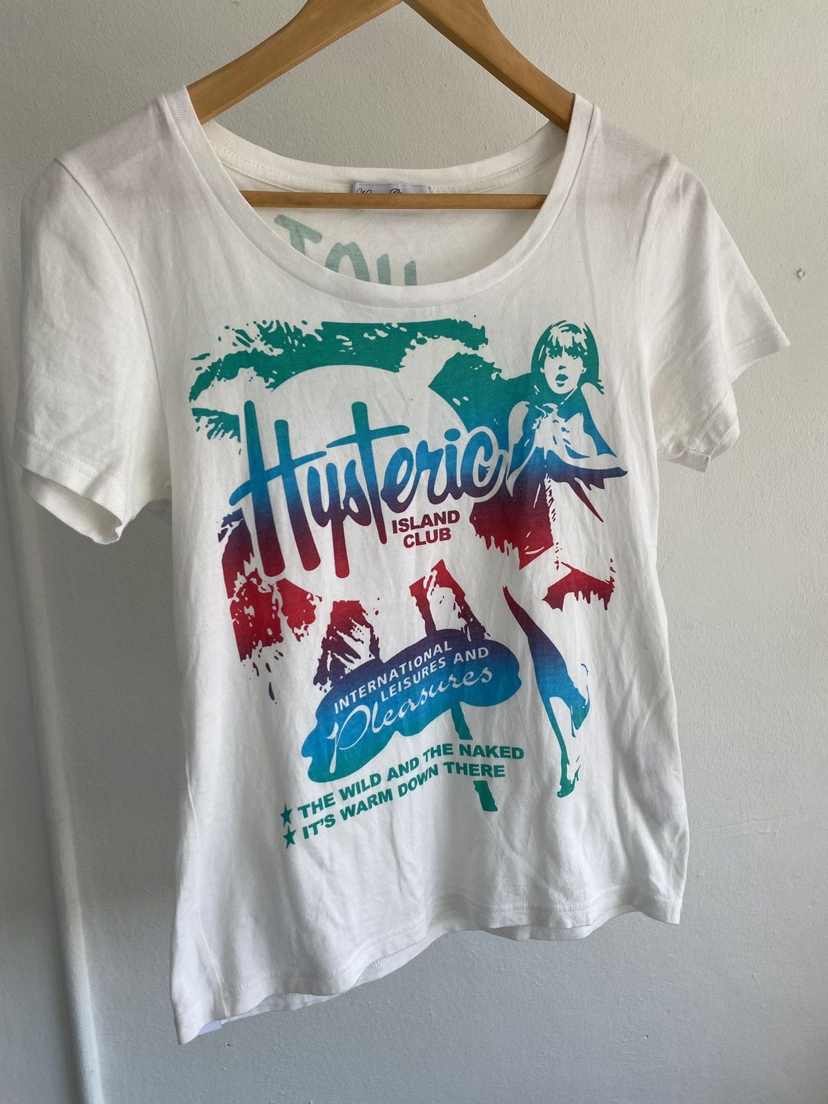 Hysteric Glamour × Japanese Brand Hysteric Glamour Island Club Women’s Tee Size ONE SIZE - 1 Thumbnail