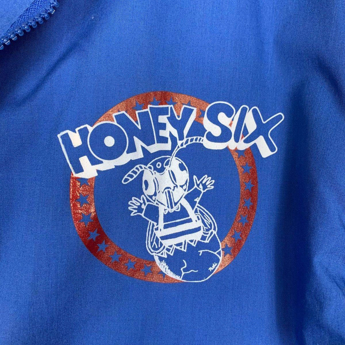 Japanese Brand HONEY SIX BROTHER MUSIC BIG LOGO LIGHT JACKET #0097-C6 Size US M / EU 48-50 / 2 - 12 Thumbnail