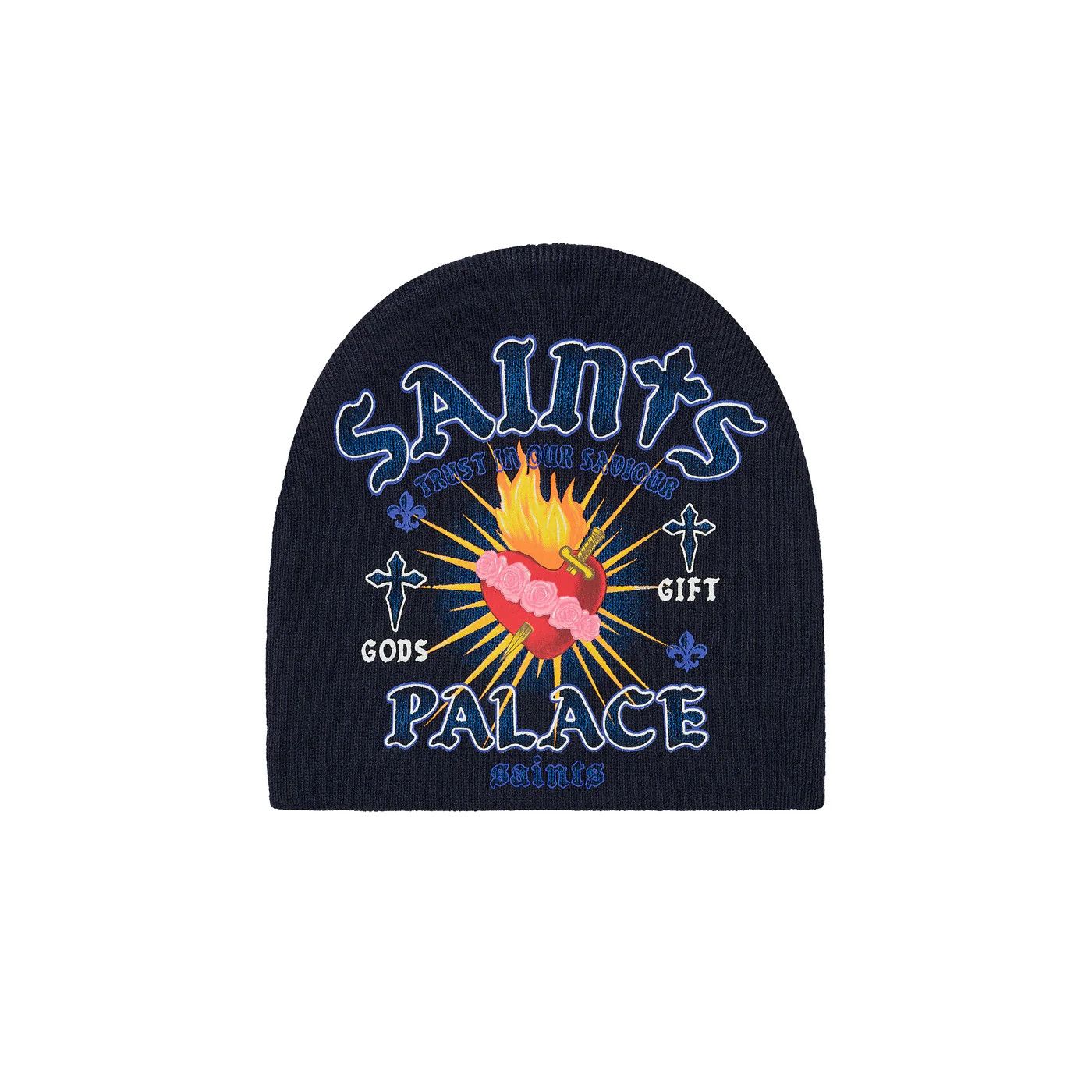 Palace Gods Gift Nein Cuff Beanie Pink Size ONE SIZE - 1 Thumbnail