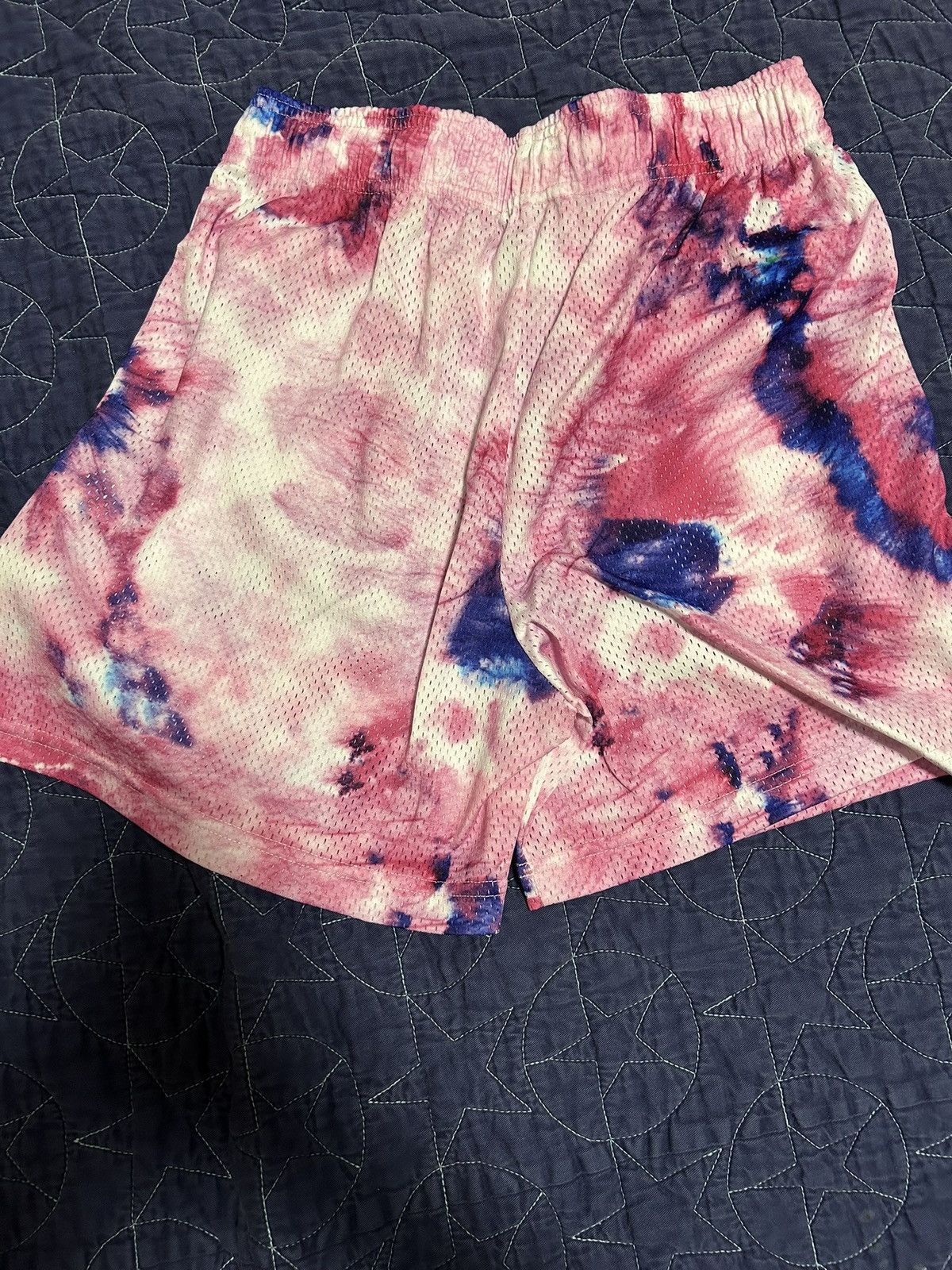 Eric Emanuel Eric Emanuel EE Basic Mesh Shorts Basketball Tie Dye Purple Size US 32 / EU 48 - 3 Thumbnail
