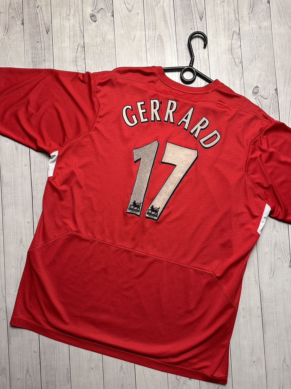 Reebok Vintage Reebok Liverpool 17 Gerrard soccer jersey XXL Size US XXL / EU 58 / 5 - 3 Thumbnail