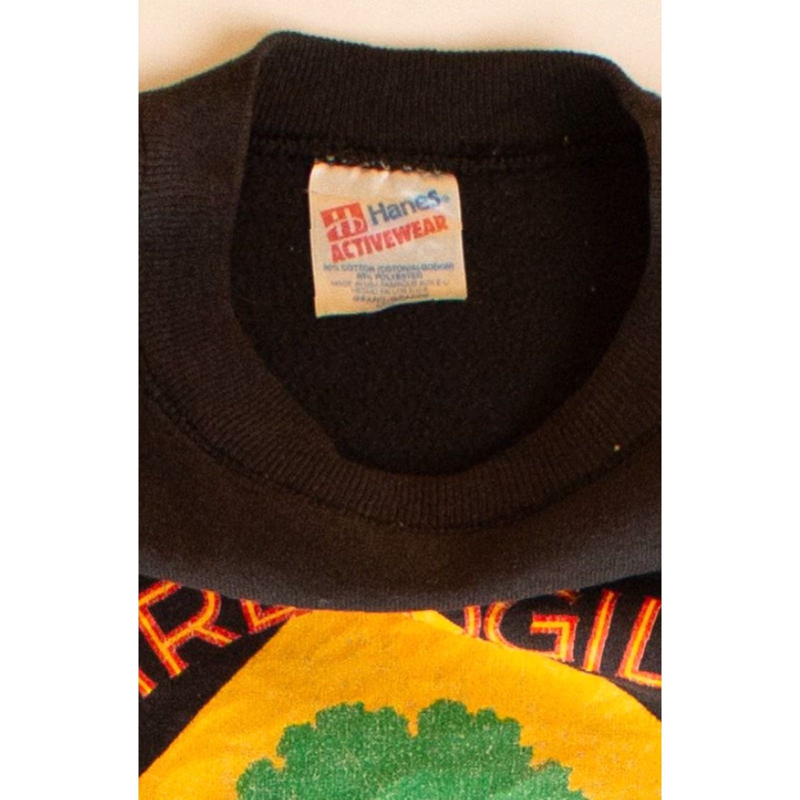 Hanes VINTAGE Threadgill's Sweatshirt Hanes Large Black 1990s Mens Womens Unisex 1990s Sweatshirt Shirt Hoodie Top Sizing Measurements Size US L / EU 52-54 / 3 - 3 Thumbnail