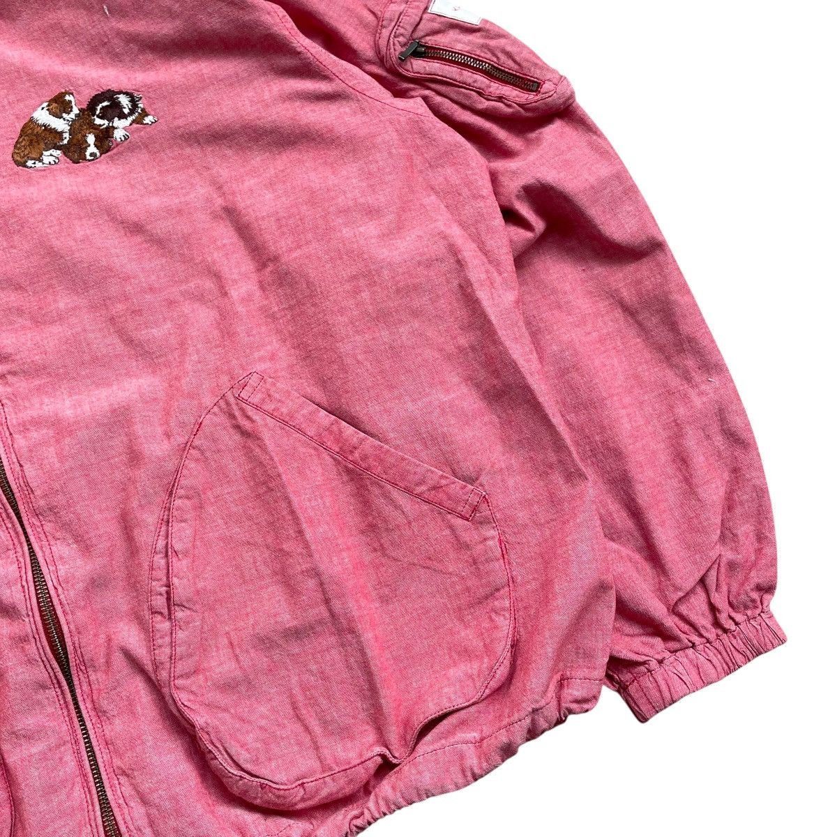 Japanese Brand × Karl Helmut × Pink House VINTAGE KARL HELMUT DOG REVERSIBLE JACKET Size US XL / EU 56 / 4 - 8 Thumbnail