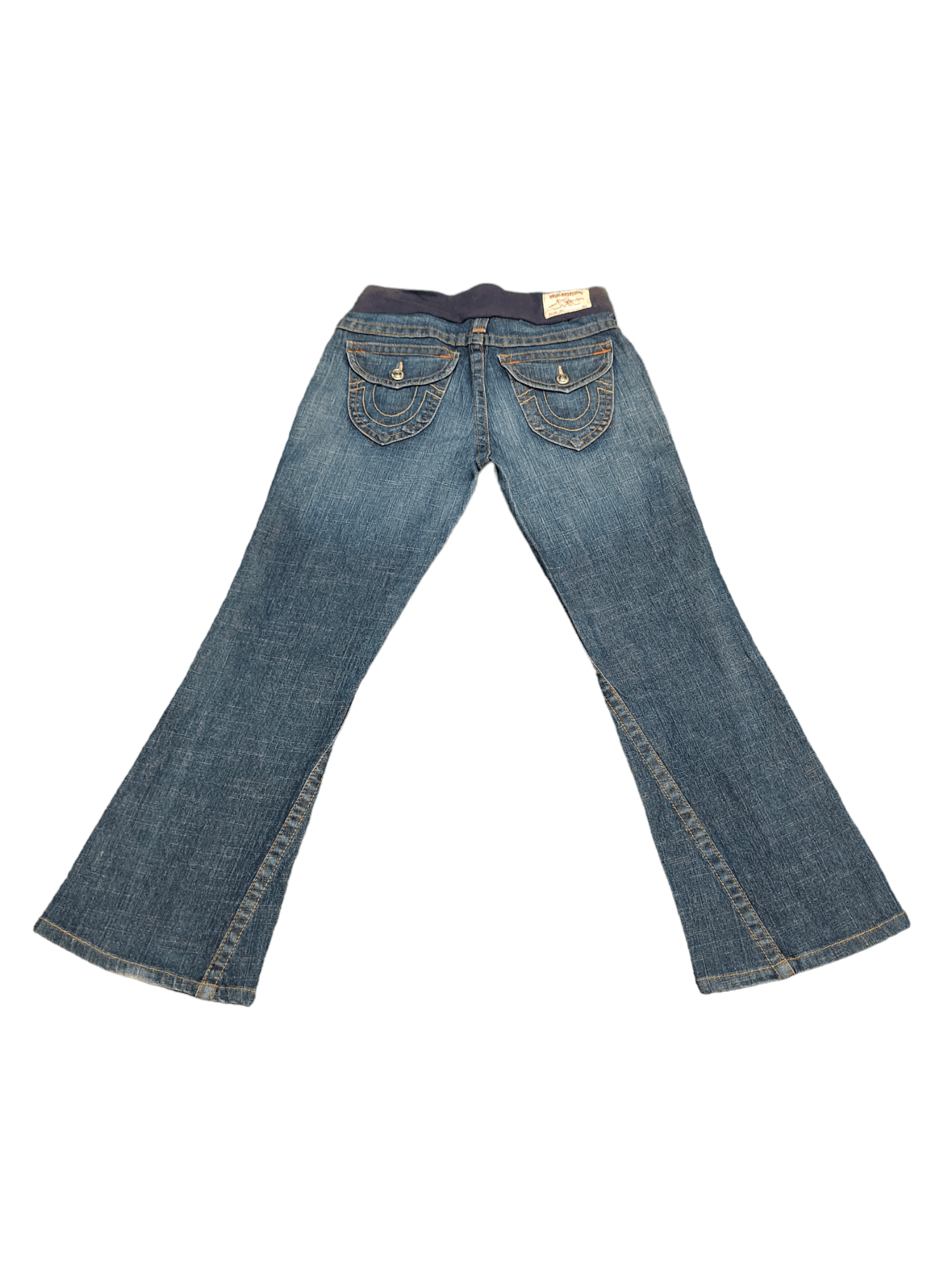 True Religion Flare Jeans True Religion JOEY Wide Leg Denim Boot Cut Size 32" / US 10 / IT 46 - 3 Thumbnail