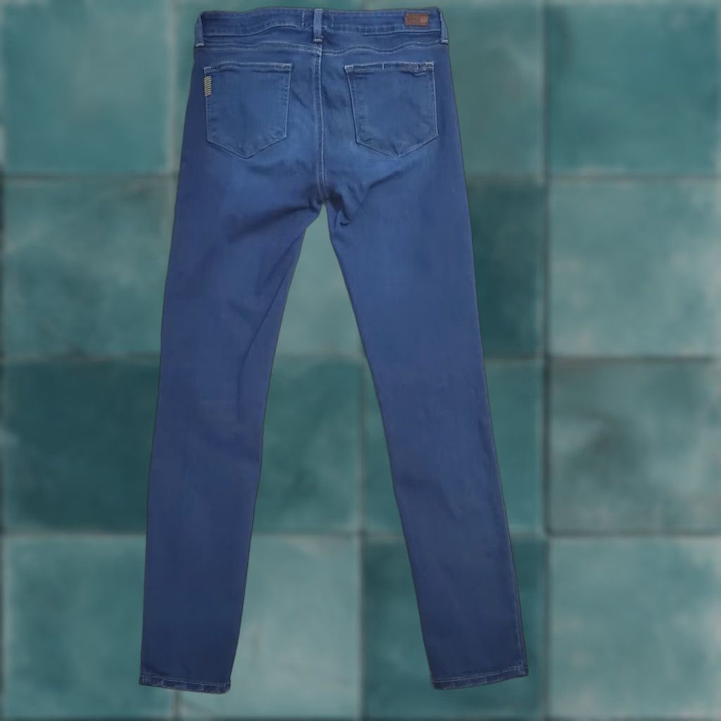 Paige Paige Jeans Women’s Size 29 Mid Rise Skinny Stretch Denim Blue Skyline Regular 5-Pocket Womens Jeans Size 29" - 1 Thumbnail