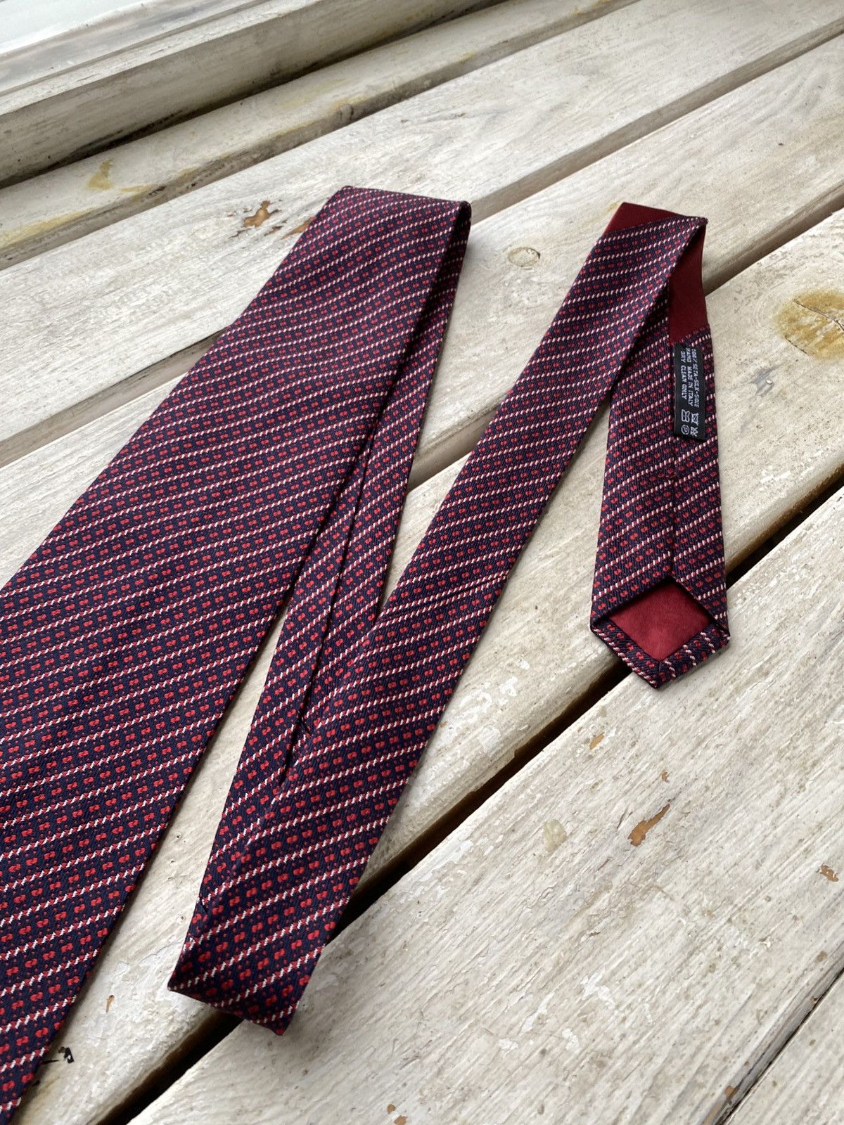 Designer × Santostefano Stefano Ricci Men’s Tie Pure Silk Geometric Size ONE SIZE - 3 Thumbnail