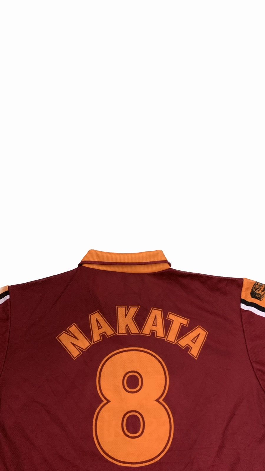 Vintage Vintage AS Roma 2000-2001 Nakata no.8 Jersey Size US XL / EU 56 / 4 - 6 Thumbnail