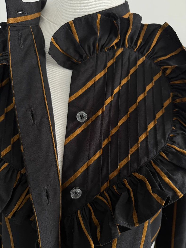 Vivienne Westwood Vivienne Westwood size02 Heart-shaped love black gold shirt Size S / US 4 / IT 40 - 5 Thumbnail