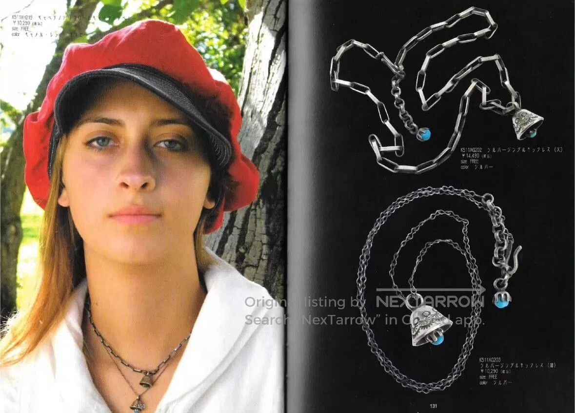 Japanese Brand Silver Bell Turquoise Necklace. Size ONE SIZE - 4 Thumbnail