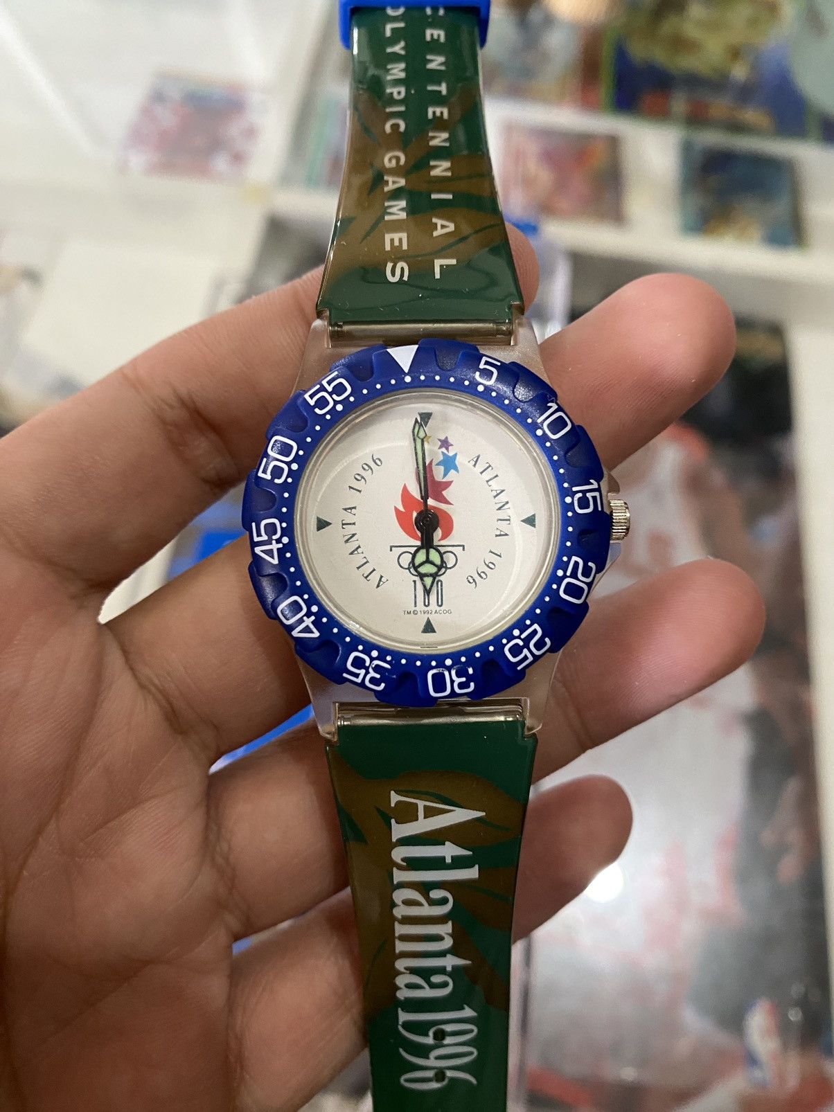 USA Olympics × Vintage Panasonic Olympic 1996 Atlanta watch Size 34 - 6 Thumbnail