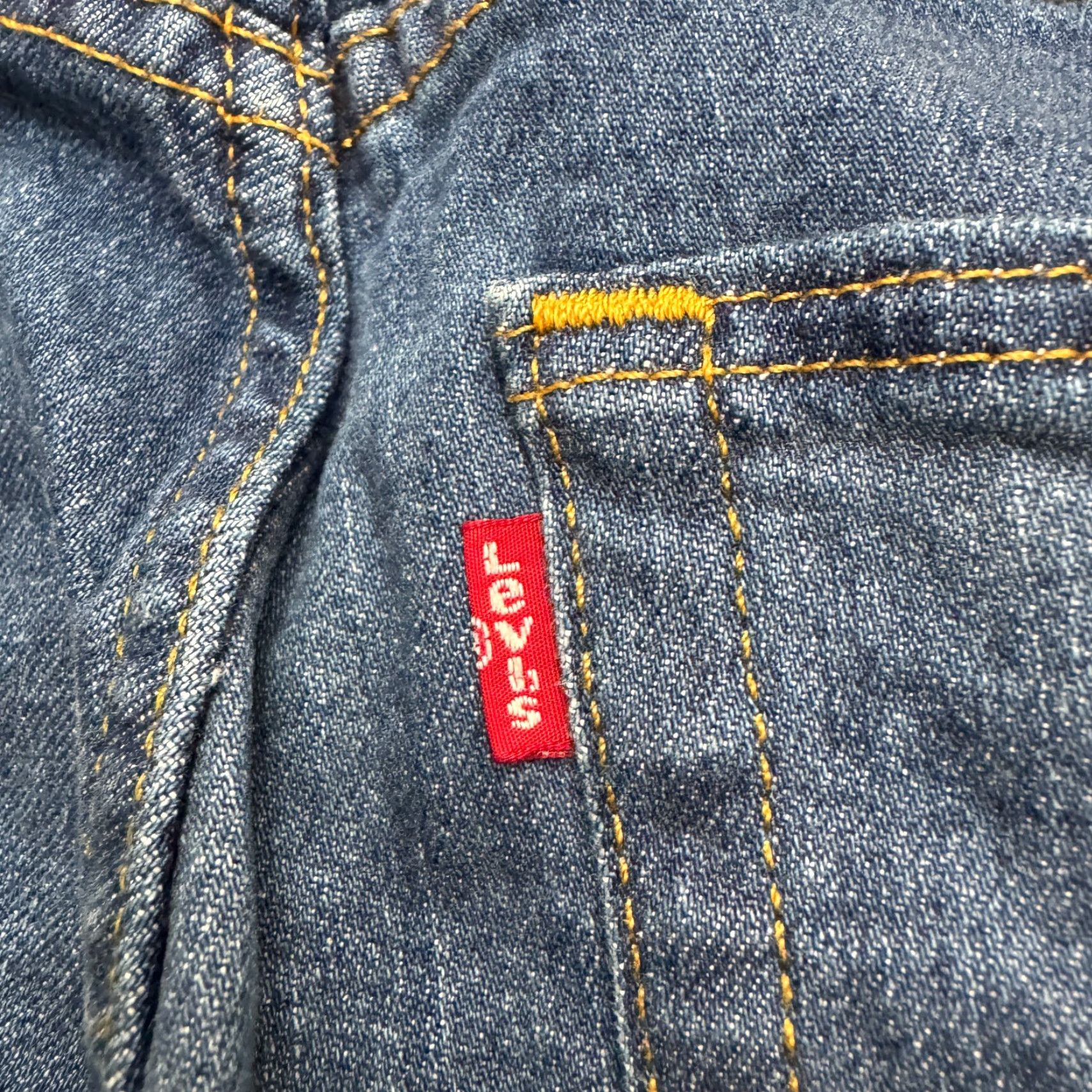 Levi's VINTAGE Levi's 511 Slim Fit Denim Jeans Mens 31x30 Blue Medium Wash Stretch Casual Streetwear Size US 31 - 7 Thumbnail
