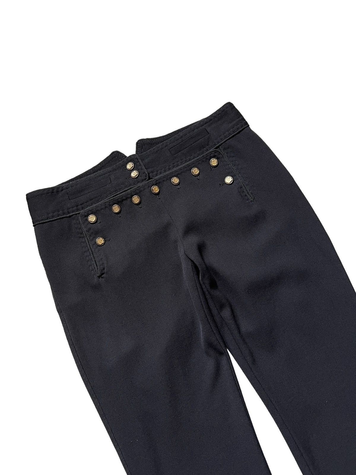 Dolce & Gabbana Dolce & Gabbana US Navy Inspired Wool Pants Size 32" / US 10 / IT 46 - 3 Thumbnail