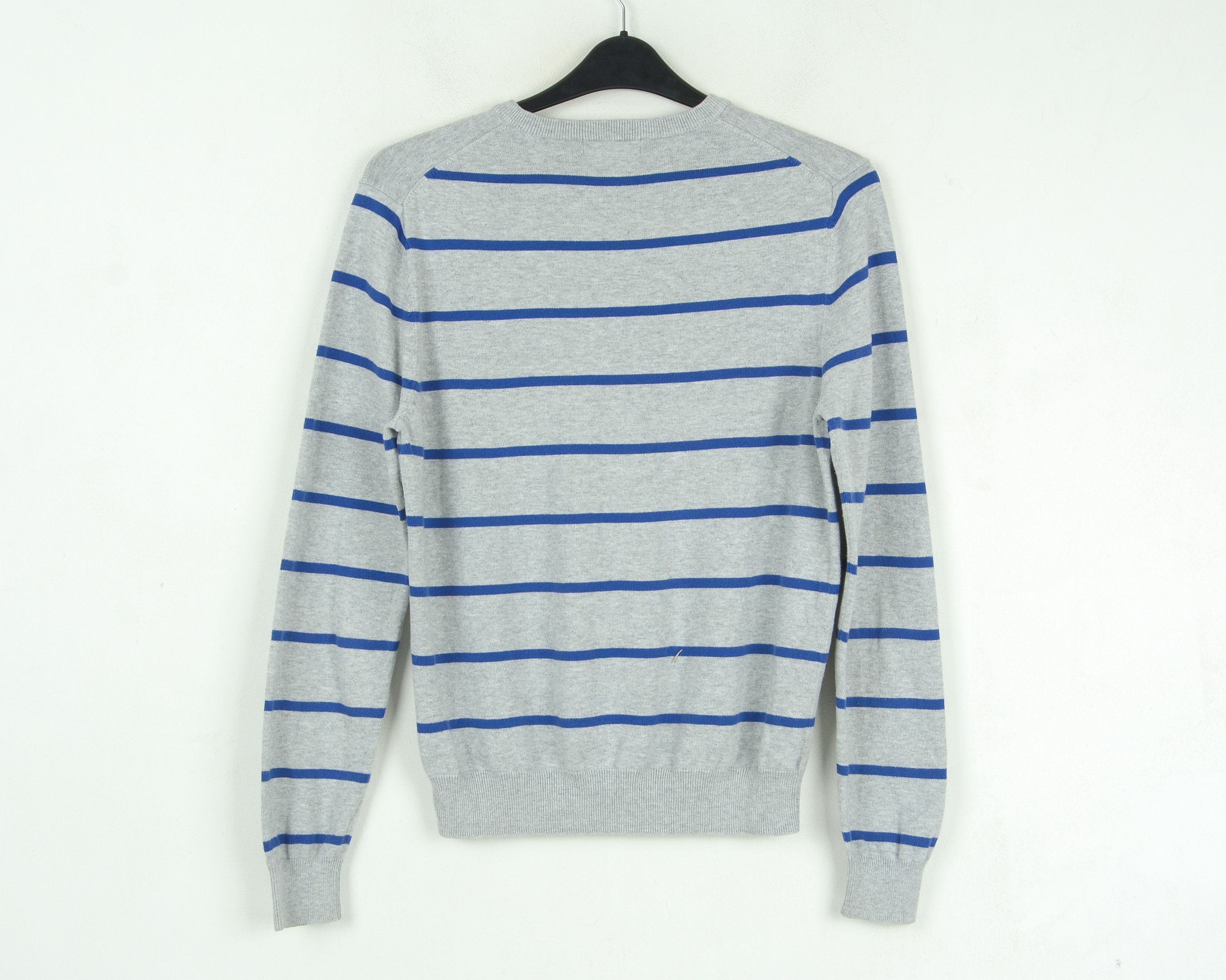 Lyle & Scott Men Sweatshirt L Sweater Jumper Pullover V Neck Logo Cotton Size US L / EU 52-54 / 3 - 4 Thumbnail