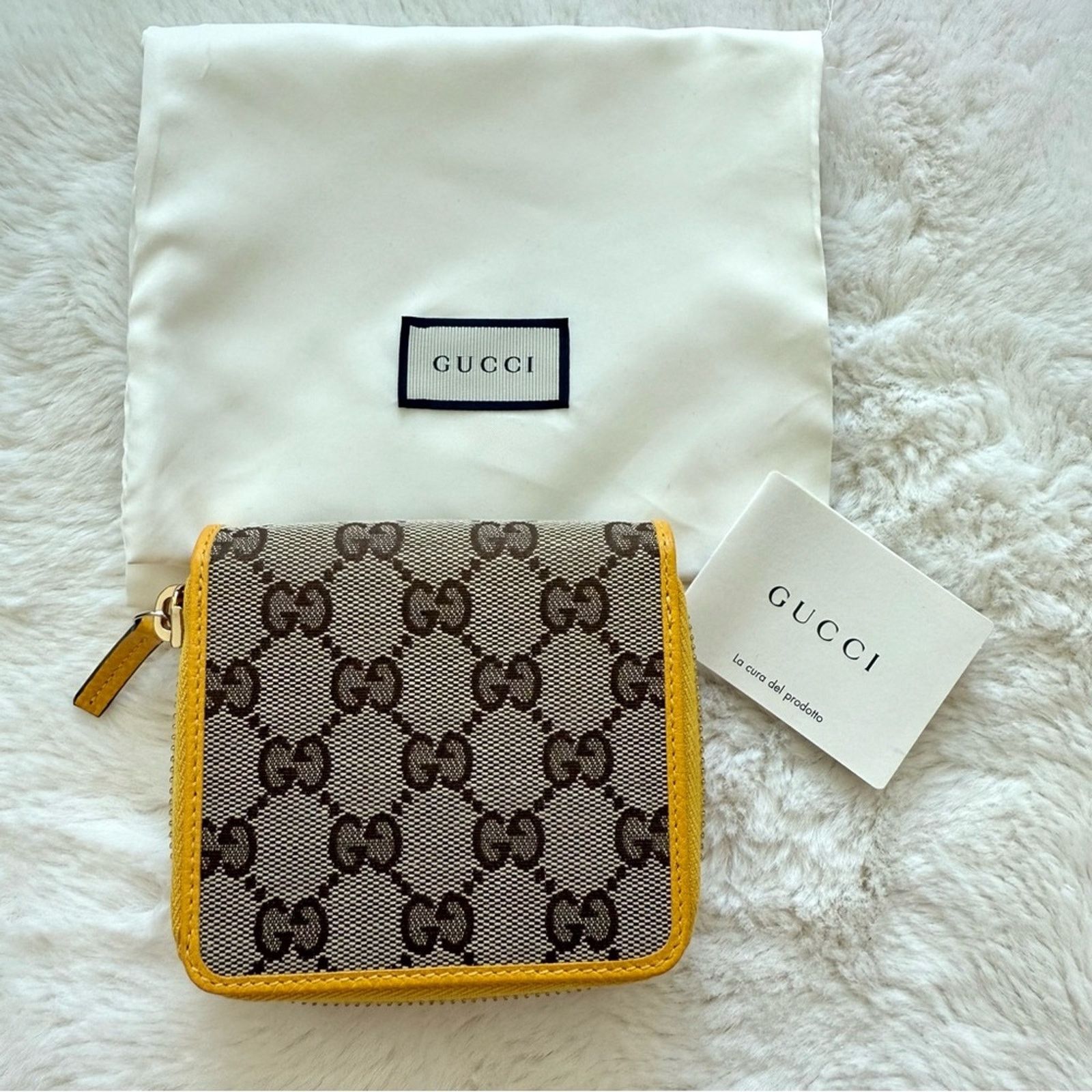 Gucci NWT!!! Gucci unisex wallet with zipper Authentic Size ONE SIZE - 1 Thumbnail