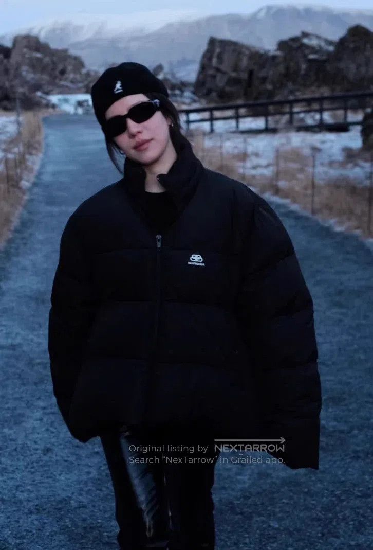 Balenciaga Balenciaga Black Snap-Button Short Down Jacket Size XXS / US 00 / IT 34 - 8 Thumbnail