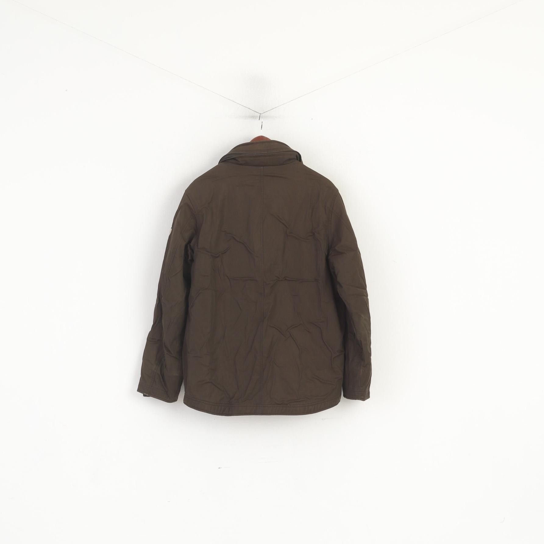 Vintage Duck And Cover Men M Jacket Brown Shiny Padded 6282 Size US M / EU 48-50 / 2 - 8 Thumbnail
