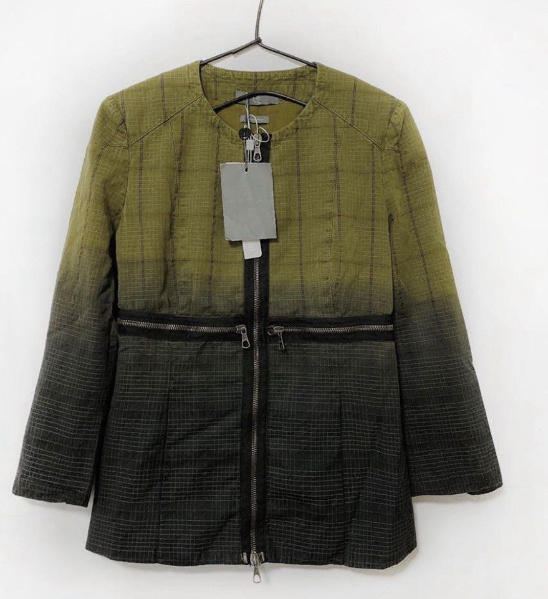 Alexander McQueen ALEXANDER MCQUEEN dyeing zipper short jacket Size US L / EU 52-54 / 3 - 1 Thumbnail