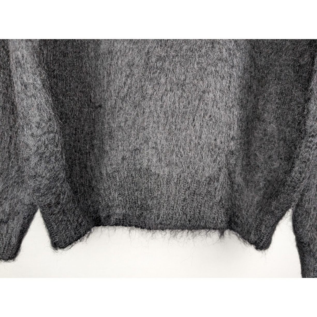 Saint Laurent Paris o1rshd1 Q:3 / Jacquard Sweater in Noir/Naturel Size US S / EU 44-46 / 1 - 12 Thumbnail