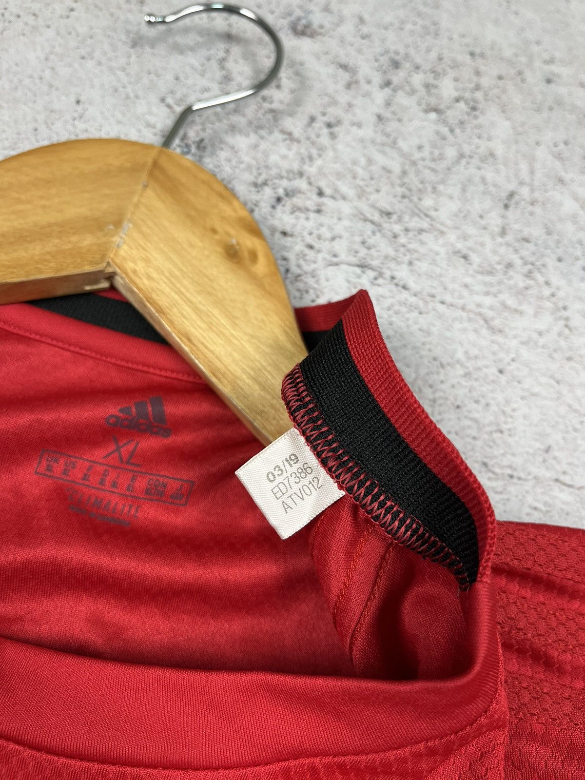 Adidas MANCHESTER UNITED 2019/20 HOME FOOTBALL SOCCER JERSEY ADIDAS Size US XL / EU 56 / 4 - 11 Thumbnail