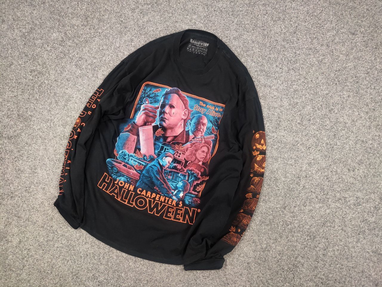 Other John Carpenter Halloween movie Art Long Sleeve Vintage Style Size US XL / EU 56 / 4 - 3 Thumbnail