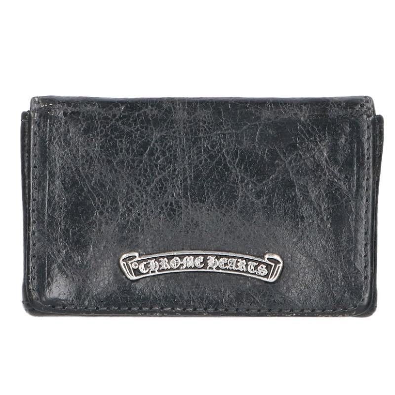 Chrome Hearts Chrome Hearts Scroll Label Card Case SJ02 Size ONE SIZE - 1 Thumbnail