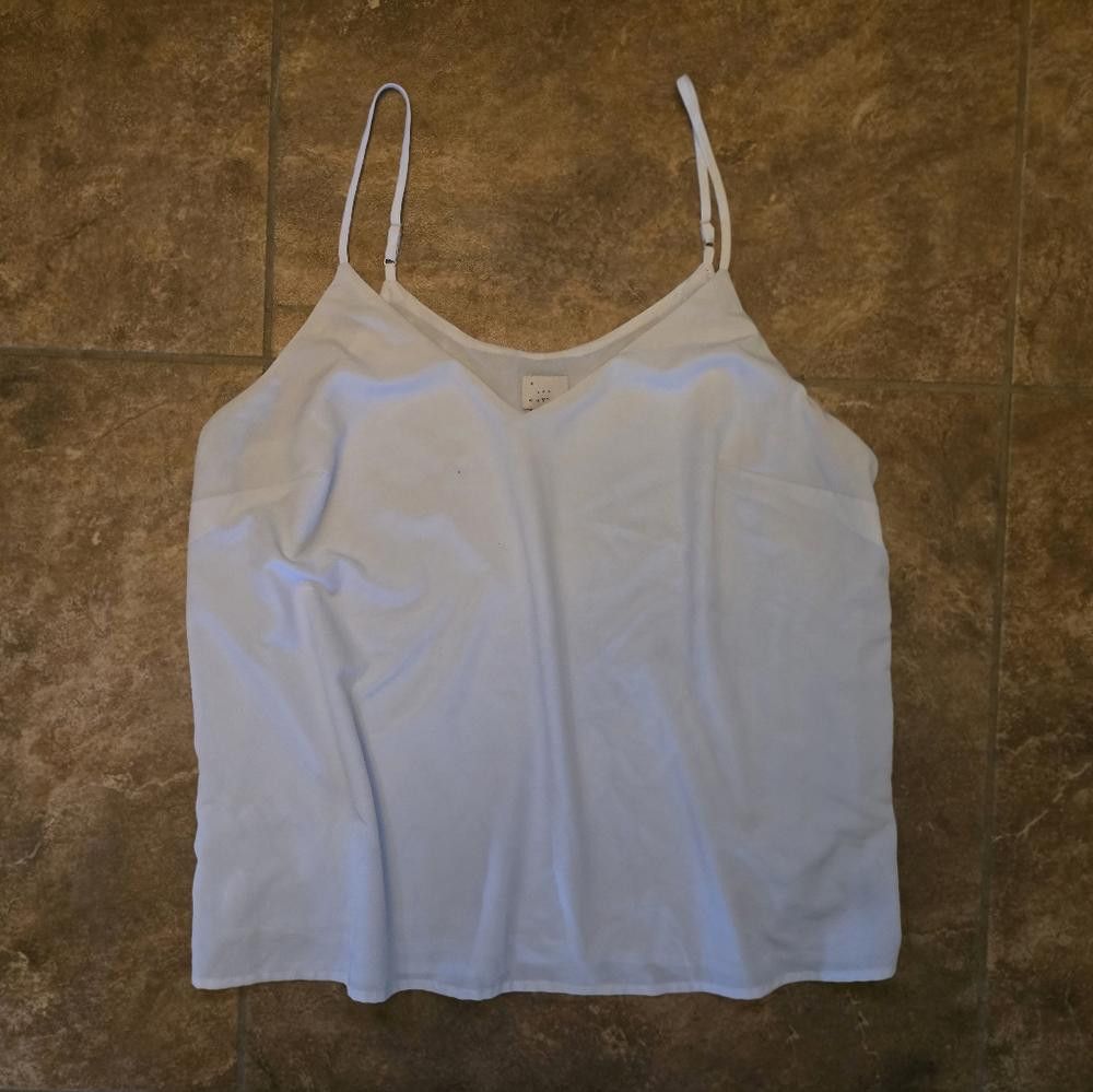 Designer White Business A.N.D. Dressy Tank Size L / US 10 / IT 46 - 1 Thumbnail