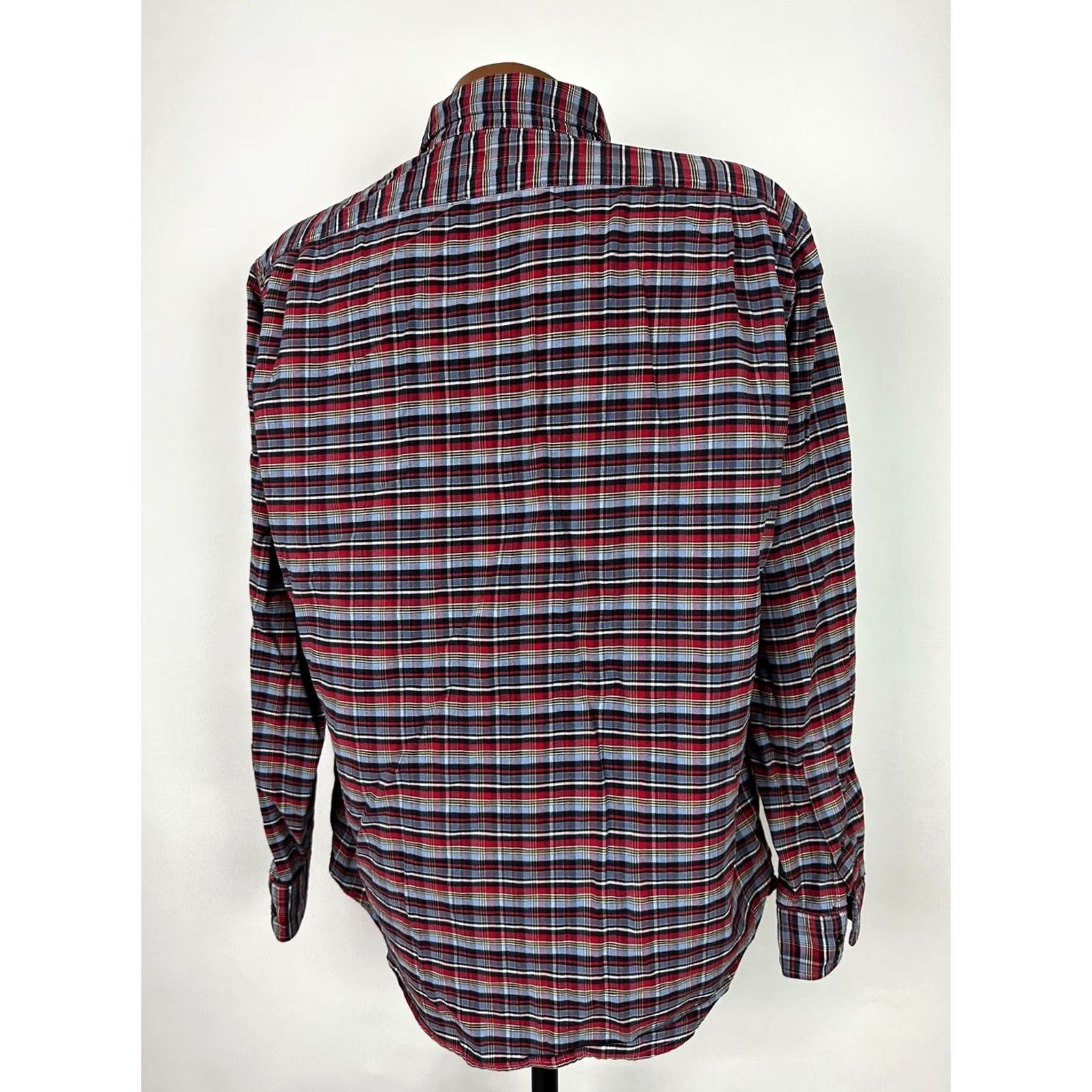 Cremieux Cremieux Classics Oxford Shirt Men L Gray Plaid Button-Down Casual Shirt Size US L / EU 52-54 / 3 - 7 Thumbnail
