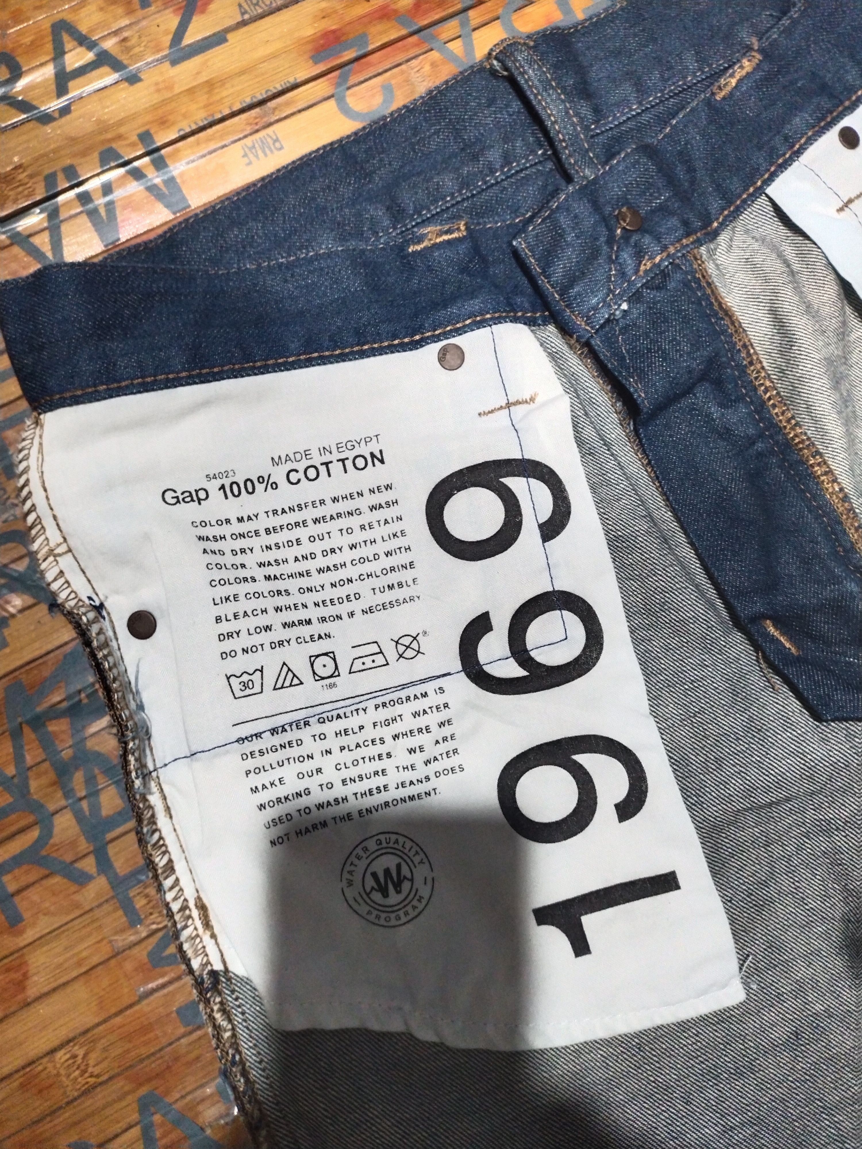 Designer × Vintage Gap 1969 Vintage Egypt Sz 32" Size US 32 / EU 48 - 12 Thumbnail