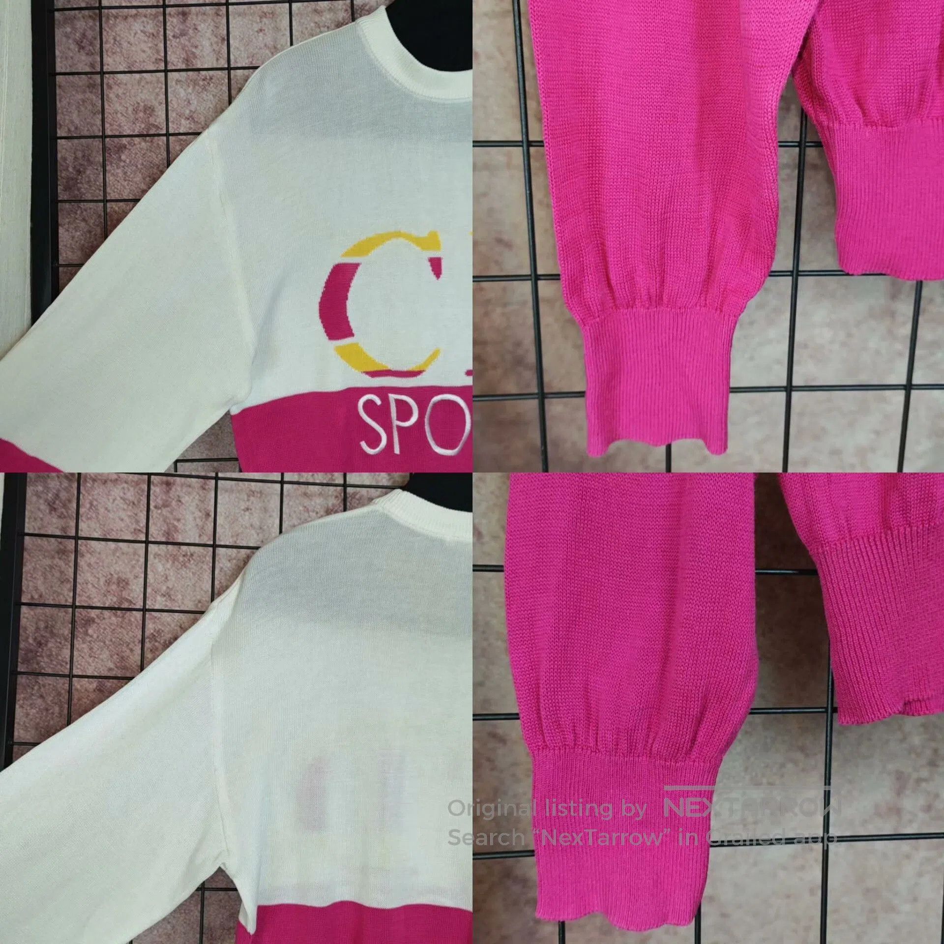 Dior Dior Embroidered Logo Knit Sweater. Size US S / EU 44-46 / 1 - 6 Thumbnail