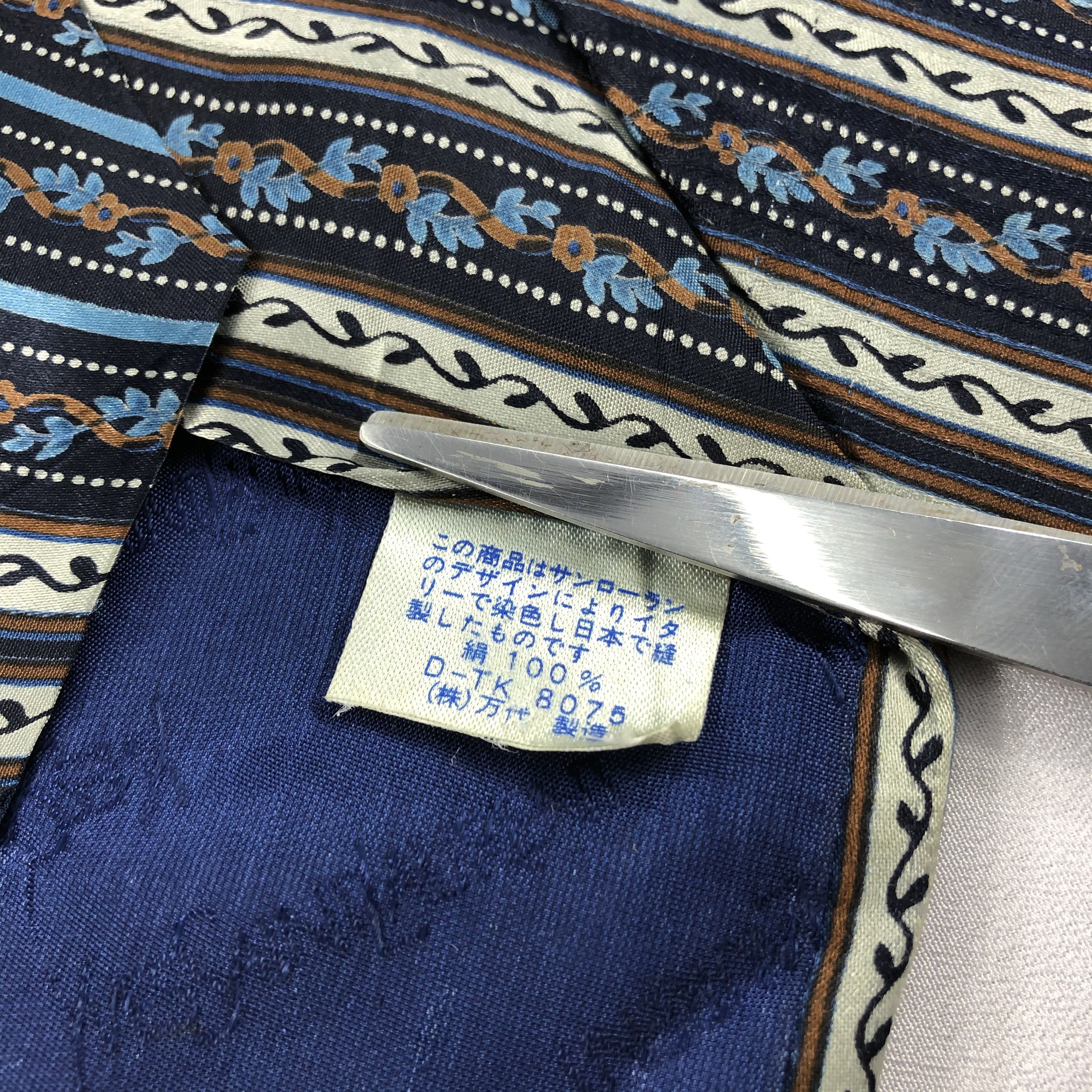 Vintage × Yves Saint Laurent Yves Saint Laurent Silk Neck Ties T90 Size ONE SIZE - 5 Thumbnail