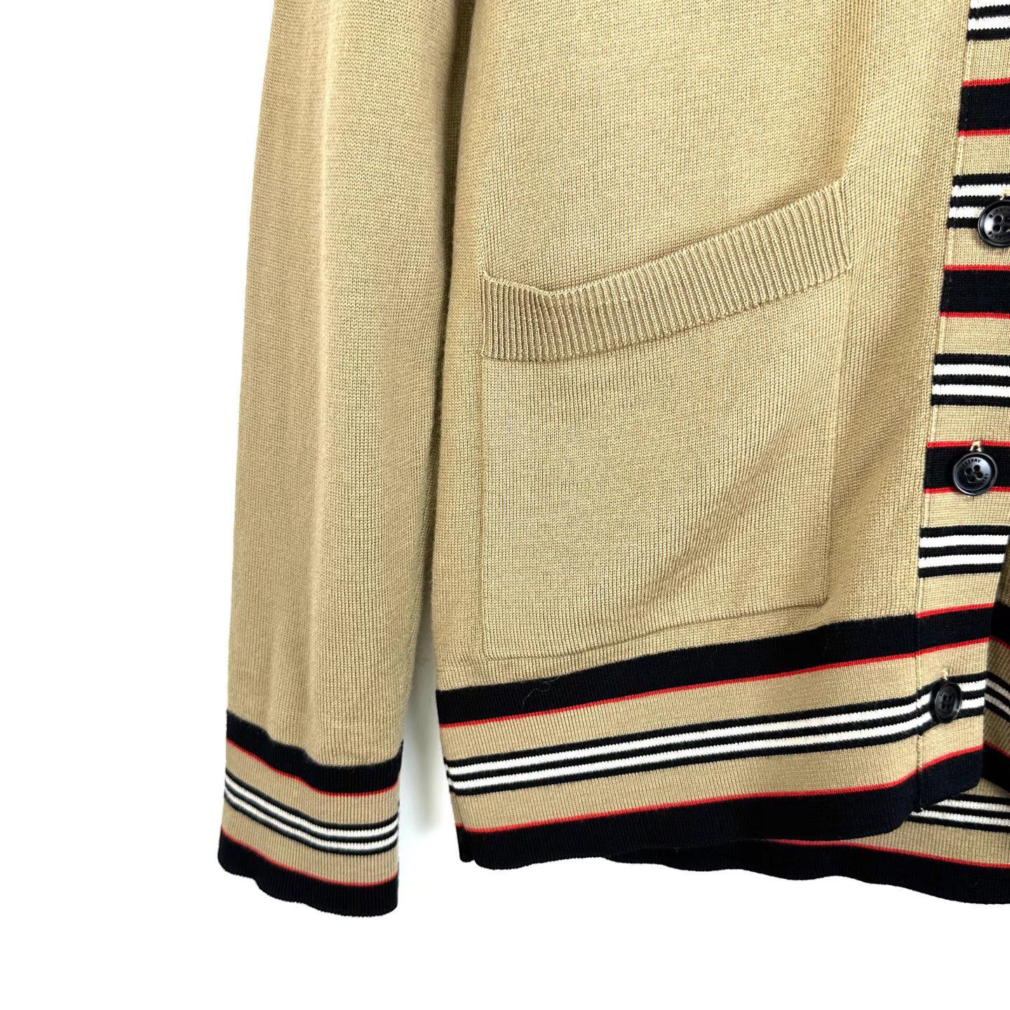Burberry Burberry V-Neck Knit Cardigan K12 Size S / US 4 / IT 40 - 6 Thumbnail