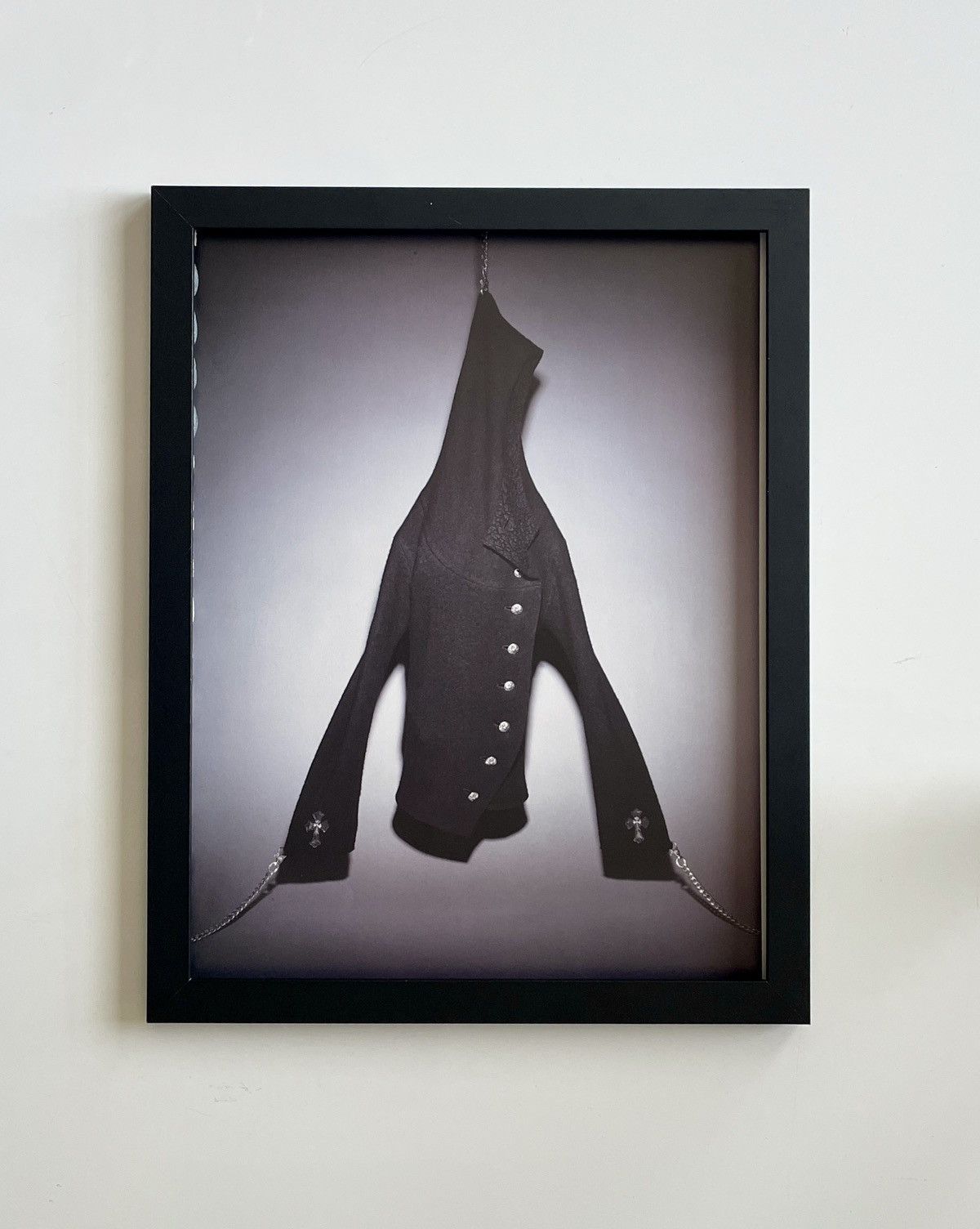 Chrome Hearts × Vintage Chrome Hearts jacket hung photo Poster framed 9x11 Size ONE SIZE - 1 Thumbnail