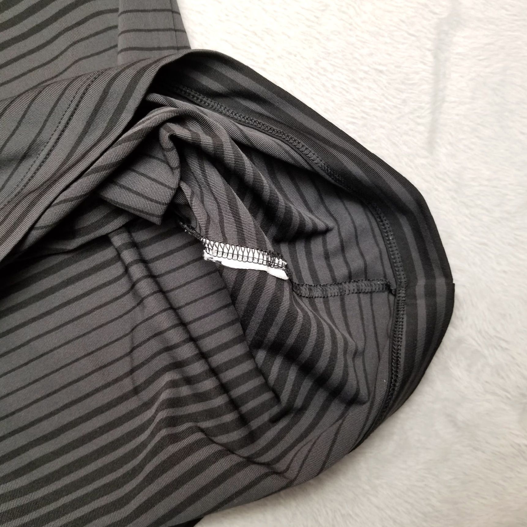 Nike Nike shirt Womens XL Black Gray Stripe Golf Tour Premium Pullover Top Size XL / US 12-14 / IT 48-50 - 7 Thumbnail