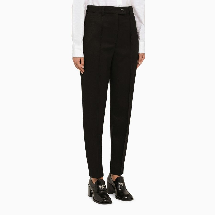 Prada o1d2blof0924 Pants in Black Size 26" / US 2 / IT 38 - 3 Thumbnail