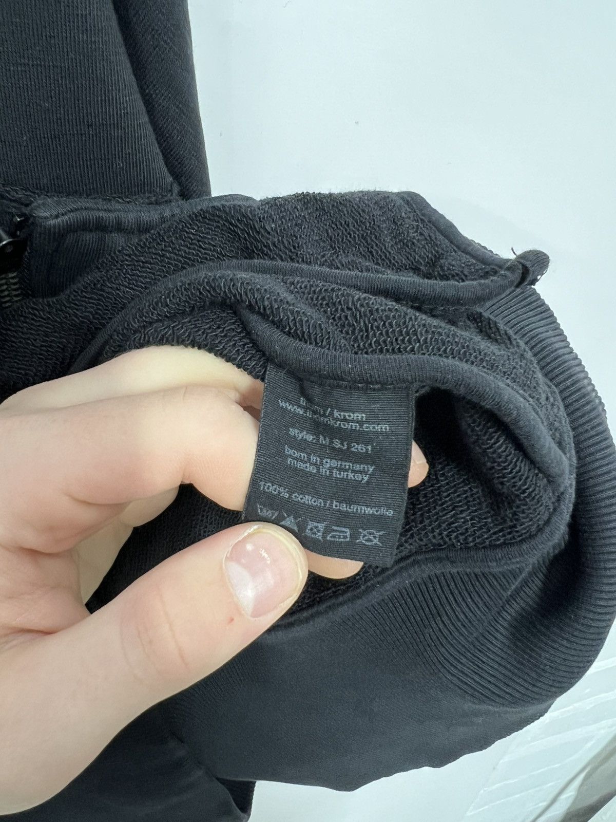 Thom Krom Vintage y2k Avant garde opium Thom Krom Oversized Zip Hoodie Size US S / EU 44-46 / 1 - 7 Thumbnail