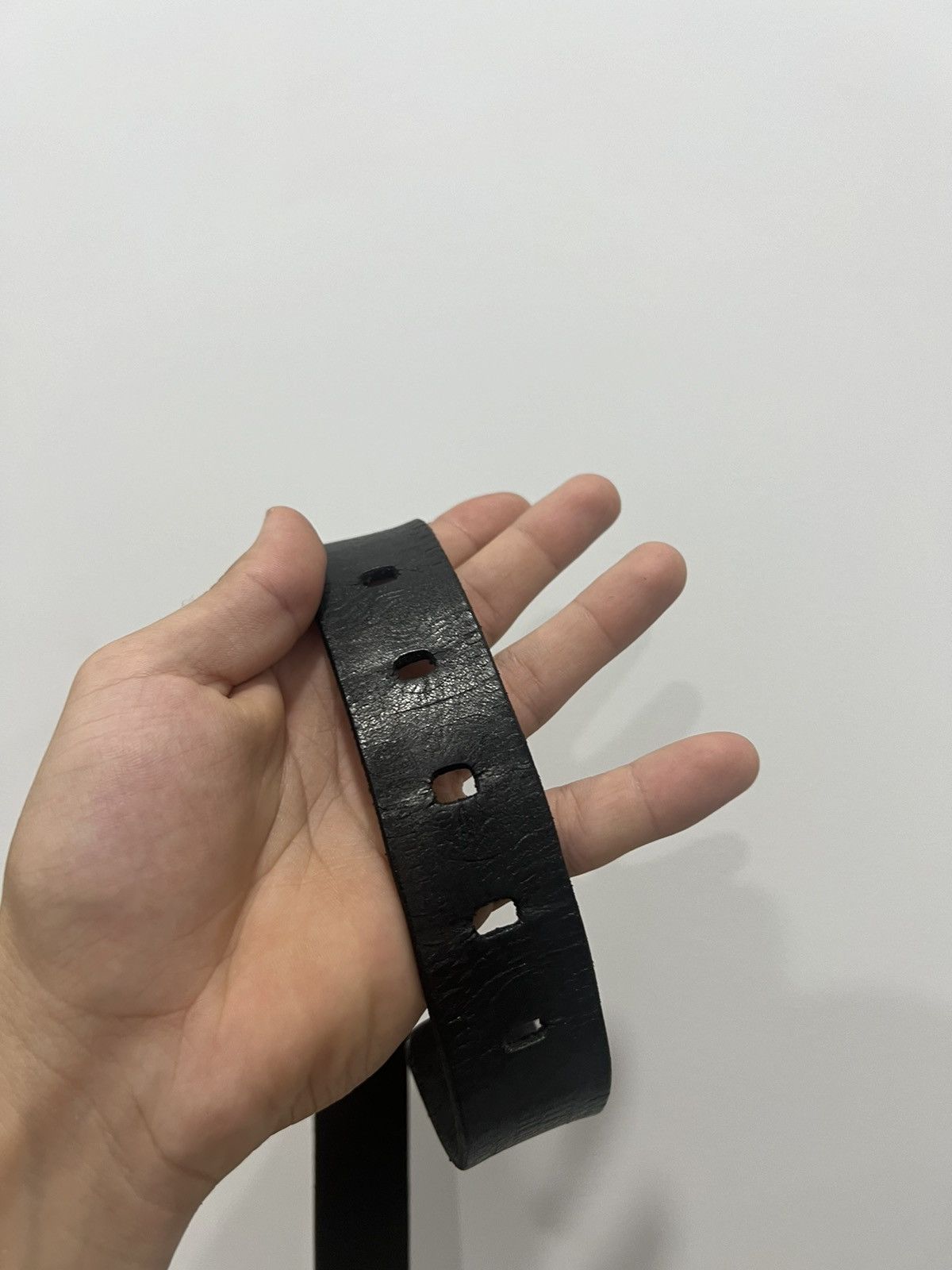 Hysteric Glamour 00’s HYSTERIC GLAMOUR RARE LEATHER CAMERA ROLL BELT Y2K Size 32 - 5 Thumbnail