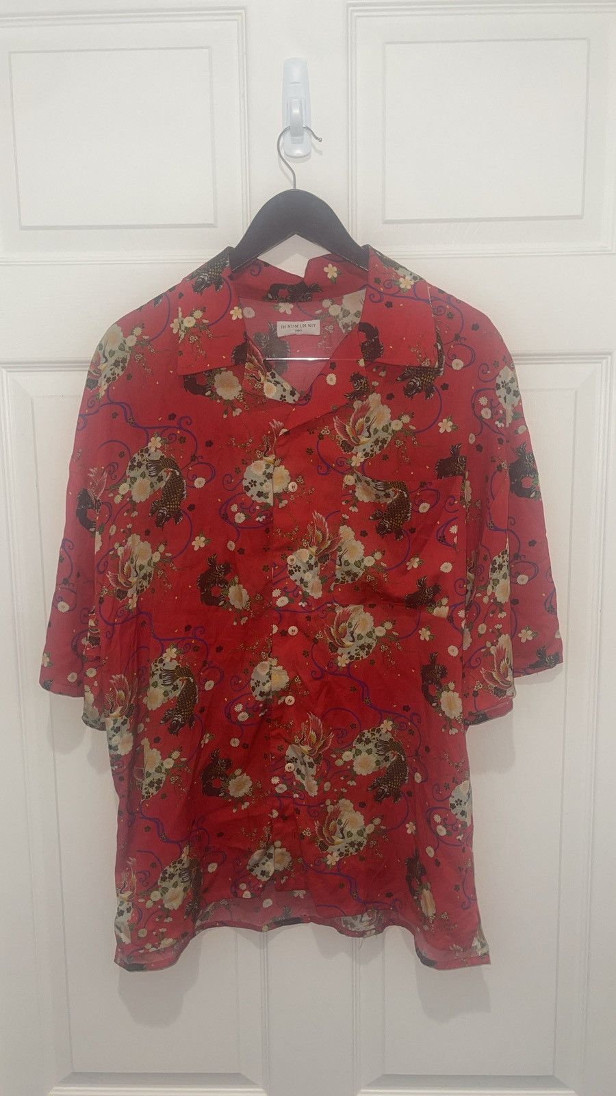 Ih Nom Uh Nit Jimmy Hendrix Limited Edition 100% silk shirt Size US L / EU 52-54 / 3 - 5 Thumbnail