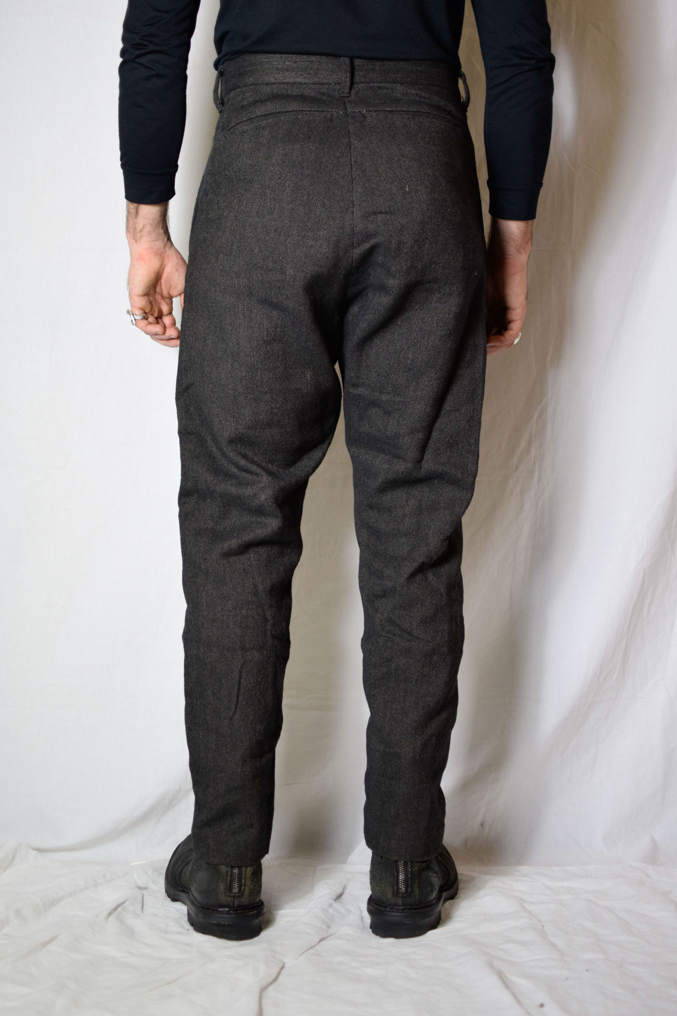 Julius PS19 Herringbone Pants - 647PAM3