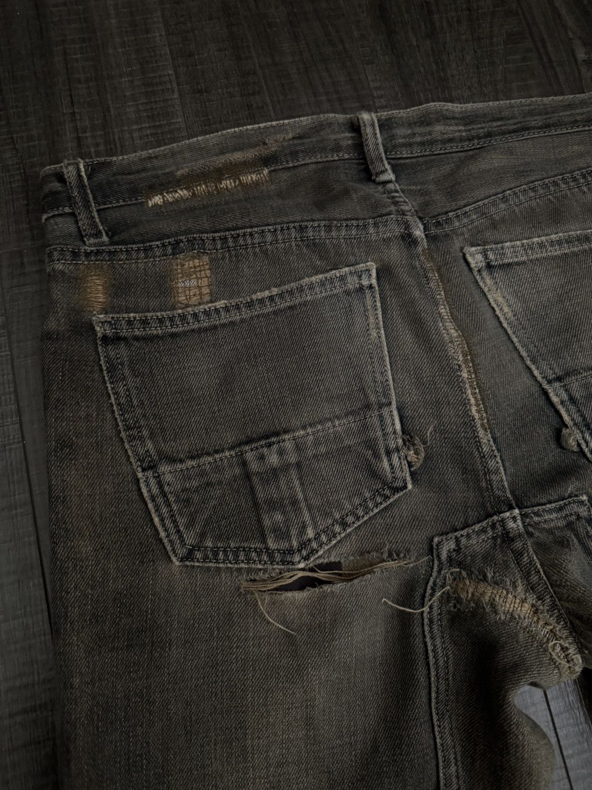 Rick Owens slab Rick Owens Exploder Dust Detroit Denim Size US 32 / EU 48 - 9 Thumbnail