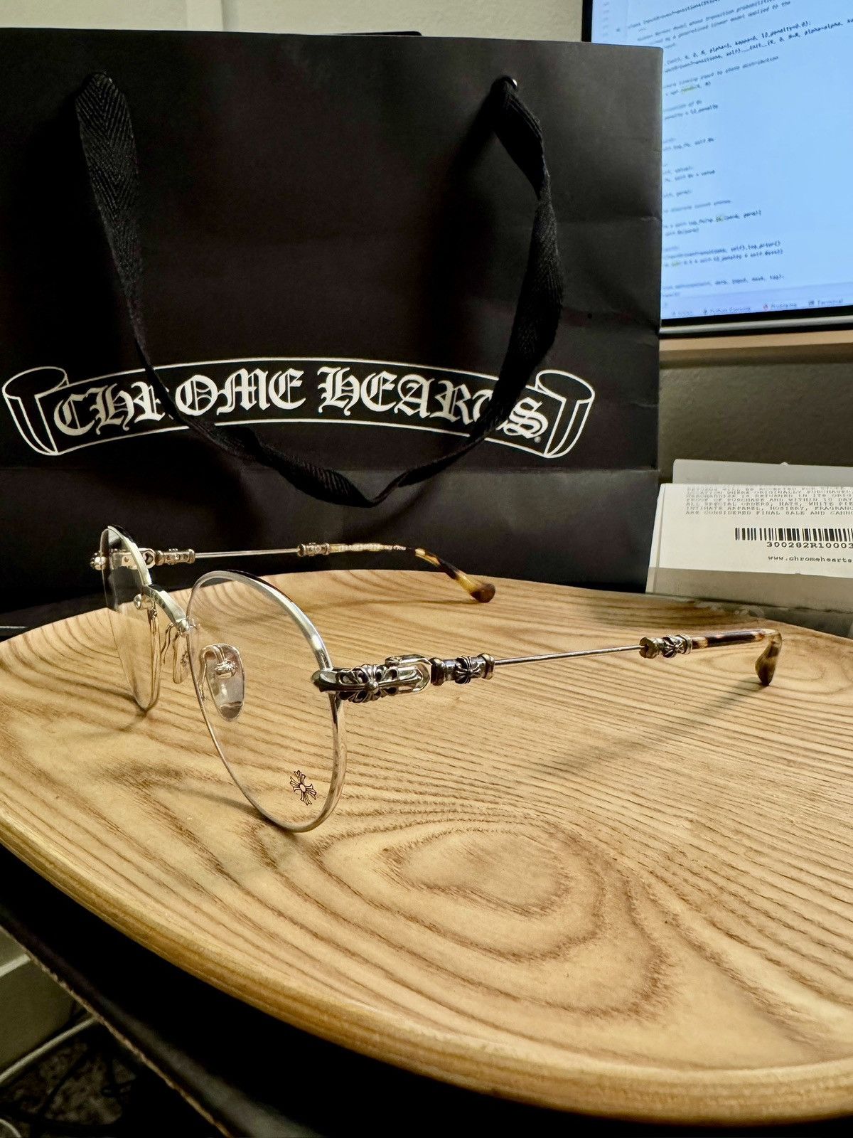 Chrome Hearts Chrome Hearts Bubba-A Shiny Silver Size ONE SIZE - 2 Thumbnail