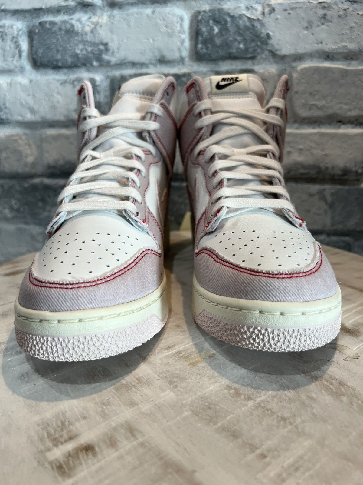 Nike Nike Dunk High Barely Rose Size 8.5m 10w DQ8799-100 Size US 8.5 / EU 41-42 - 3 Thumbnail