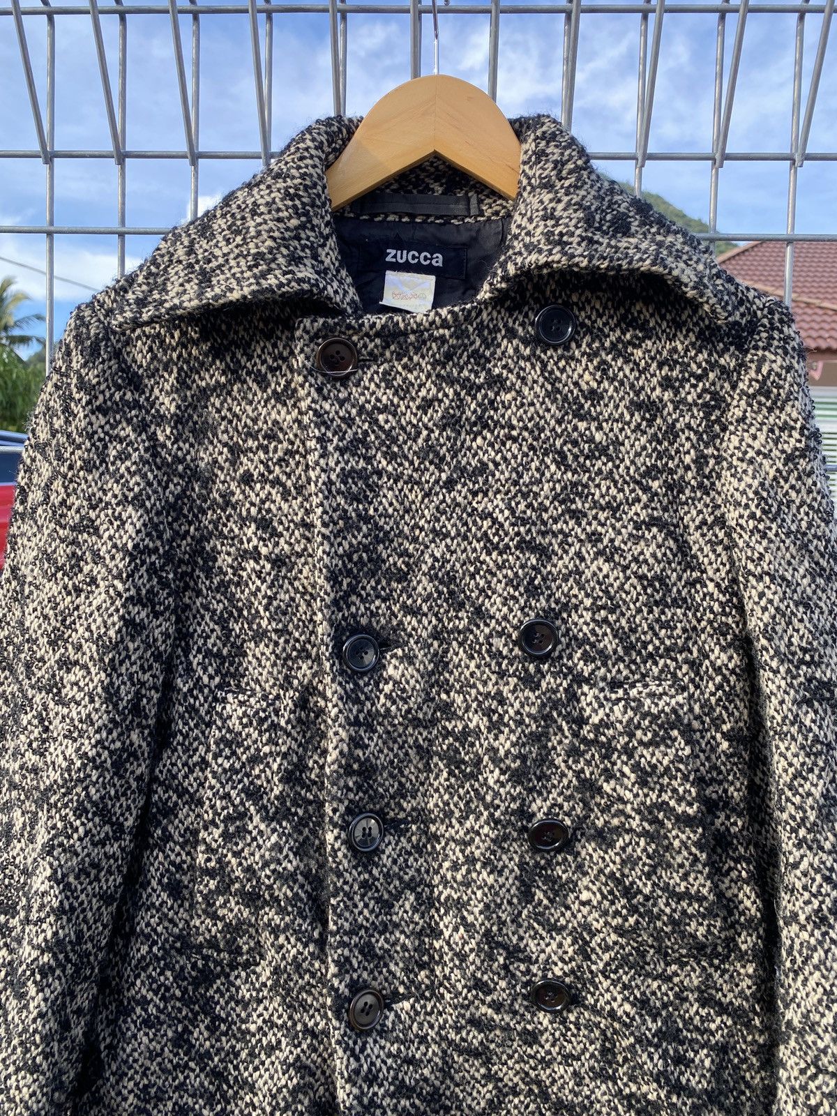 CABANE de ZUCCa × Issey Miyake × Zucca ♨️ Rare♨️ Zucca Wool Jacket Size US L / EU 52-54 / 3 - 6 Thumbnail